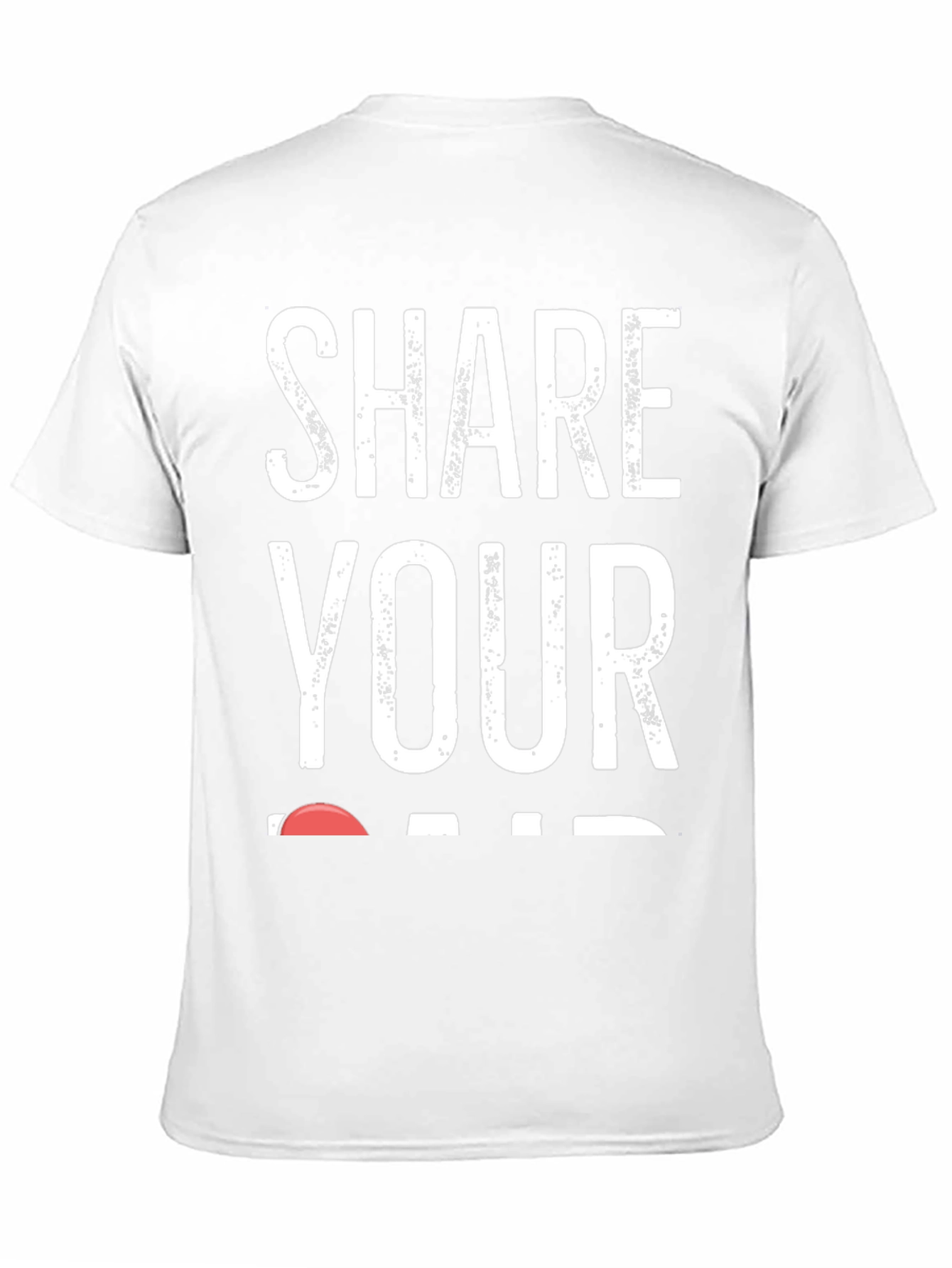 Share Your Heart T-Shirt - Black