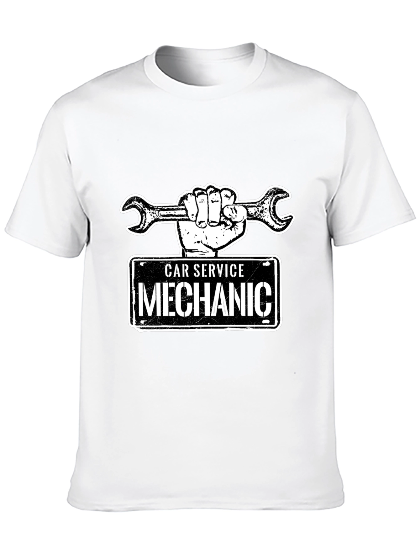 Car Service Mechanic Graphic T-Shirt