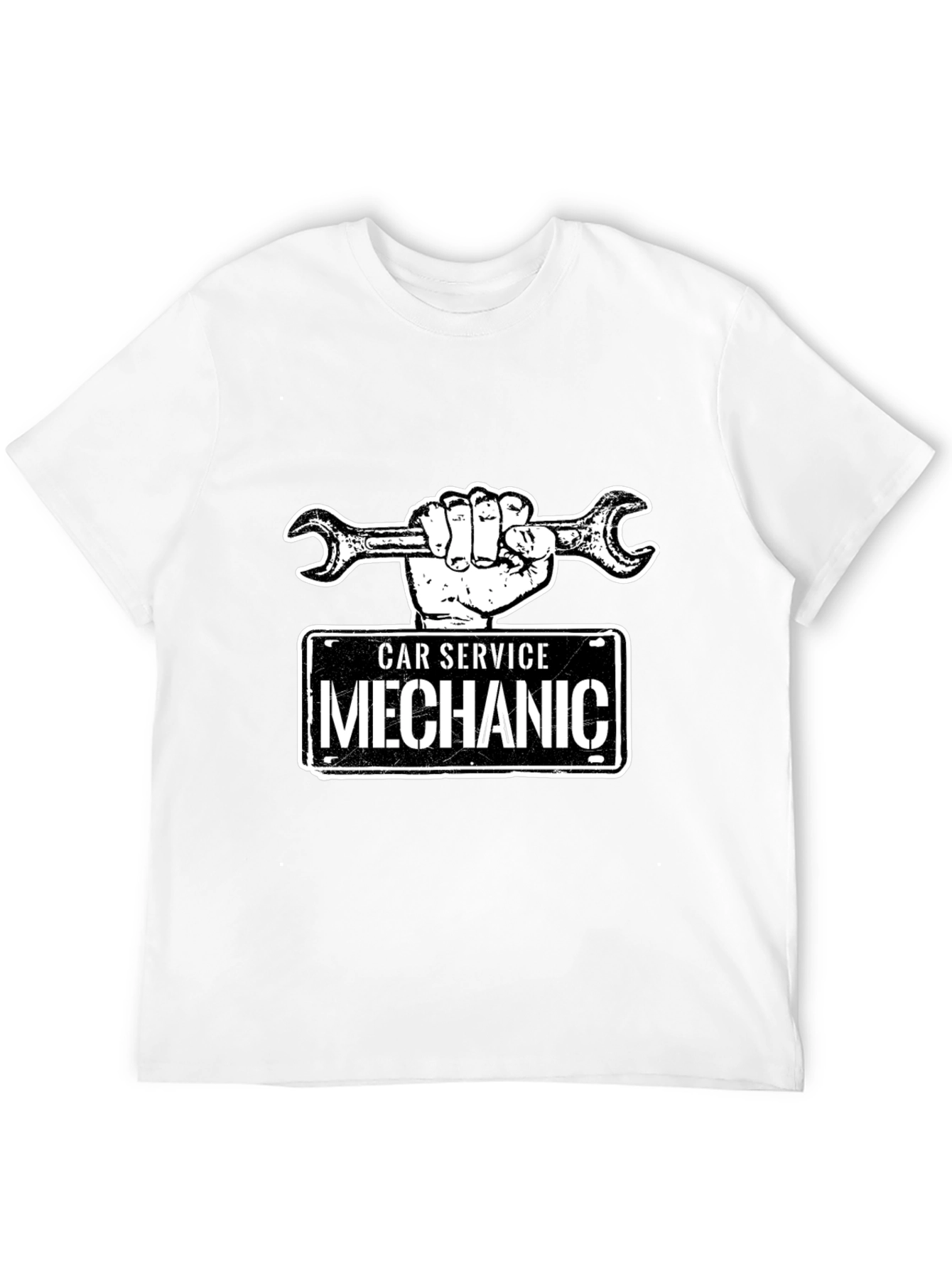 Car Service Mechanic Graphic T-Shirt