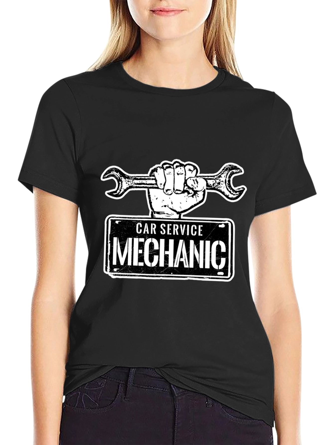 Car Service Mechanic Graphic T-Shirt