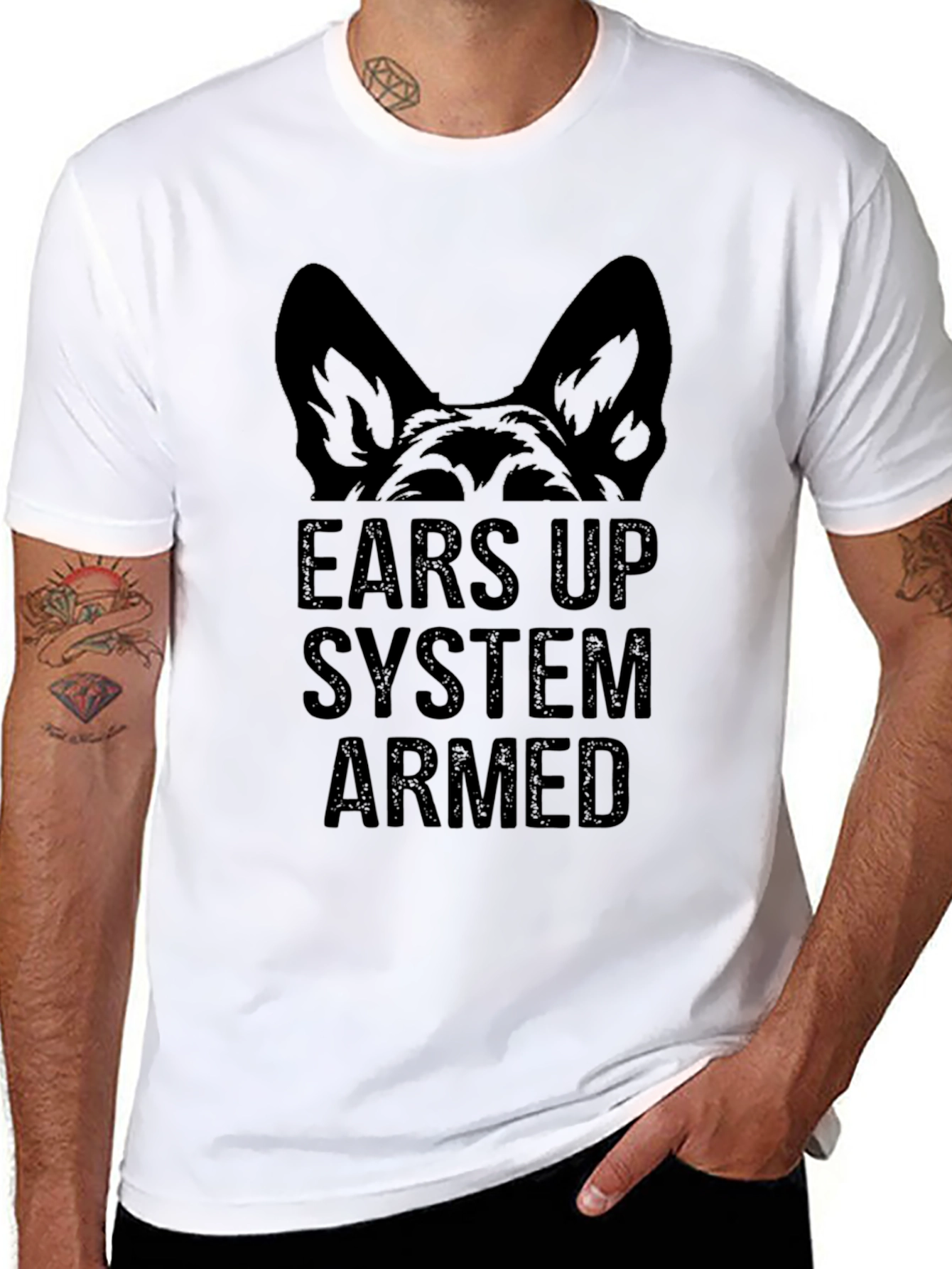Ears Up System Armed Graphic Tee