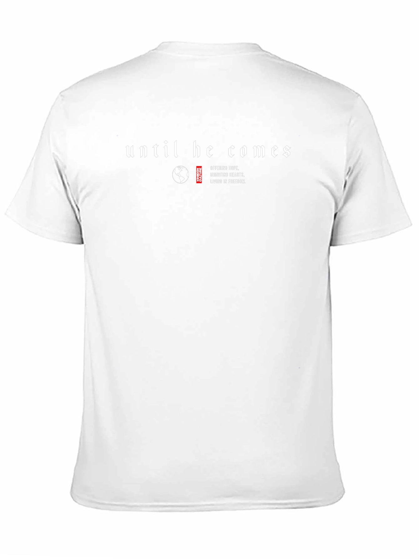 Until He Comes Graphic Tee - Christian Inspired