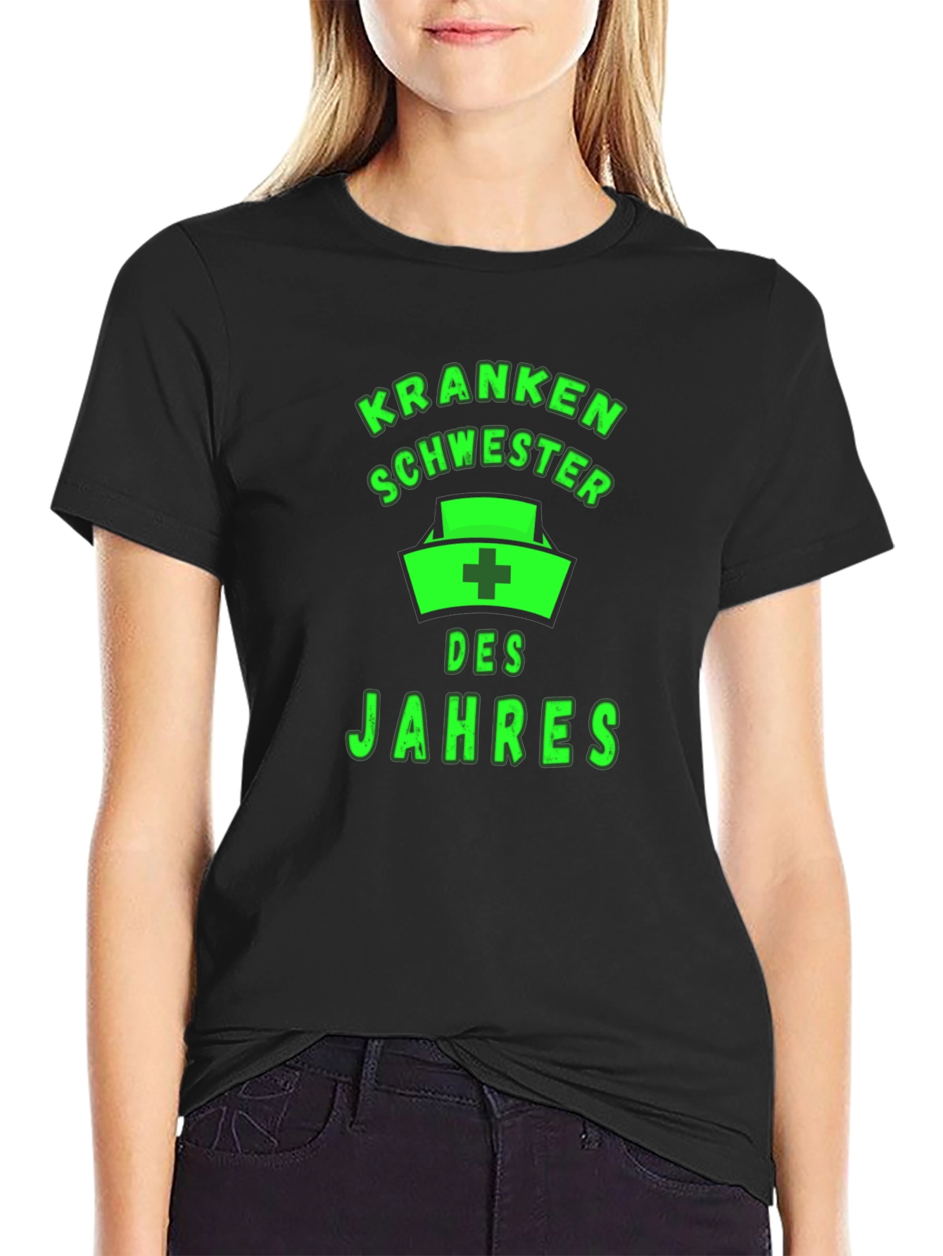 Nurse of the Year Black T-Shirt