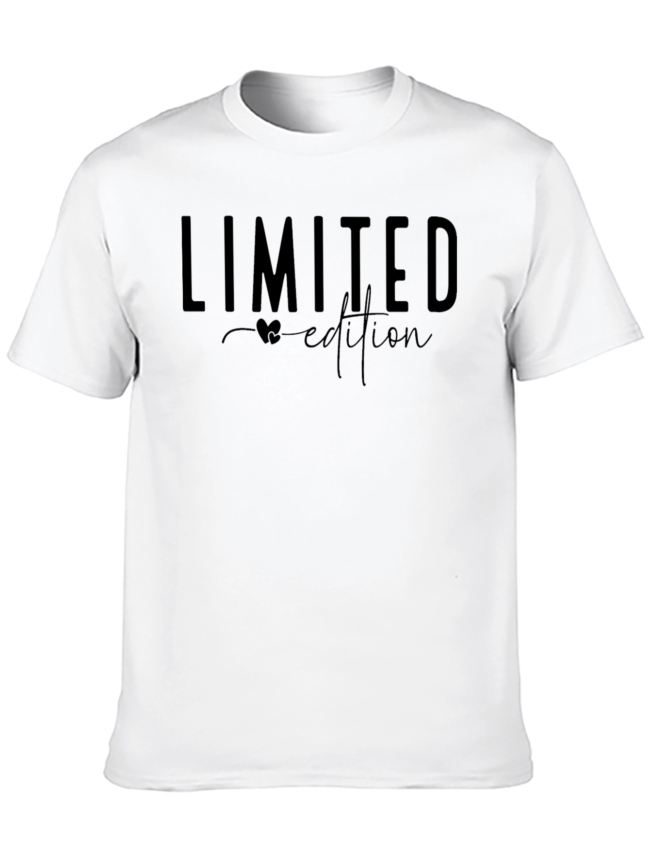 Limited Edition Black Graphic T-Shirt