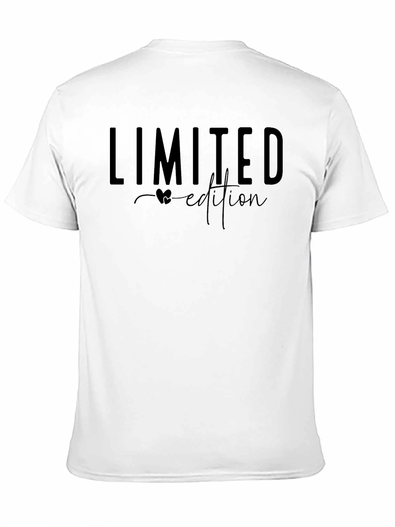 Limited Edition Black Graphic T-Shirt