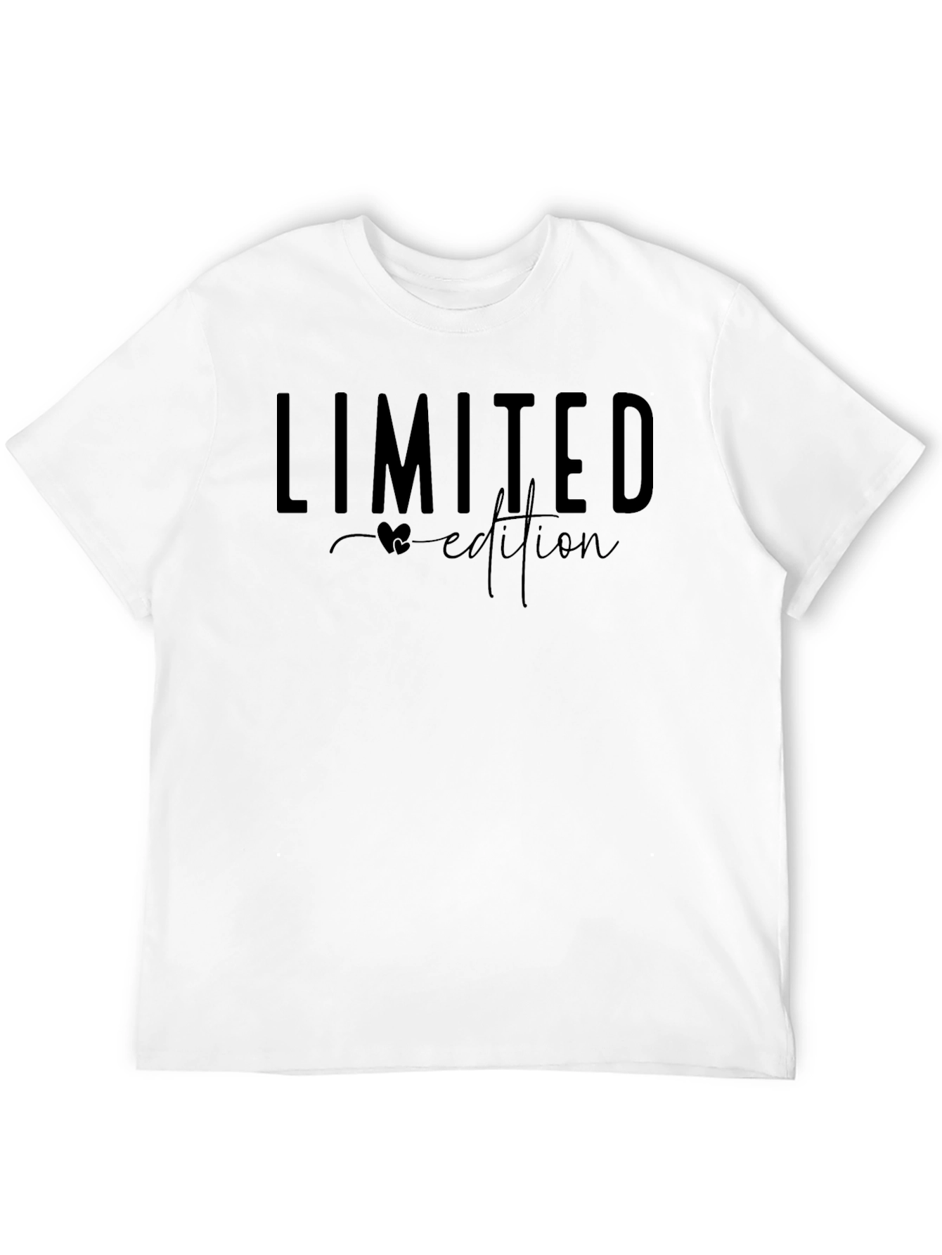Limited Edition Black Graphic T-Shirt