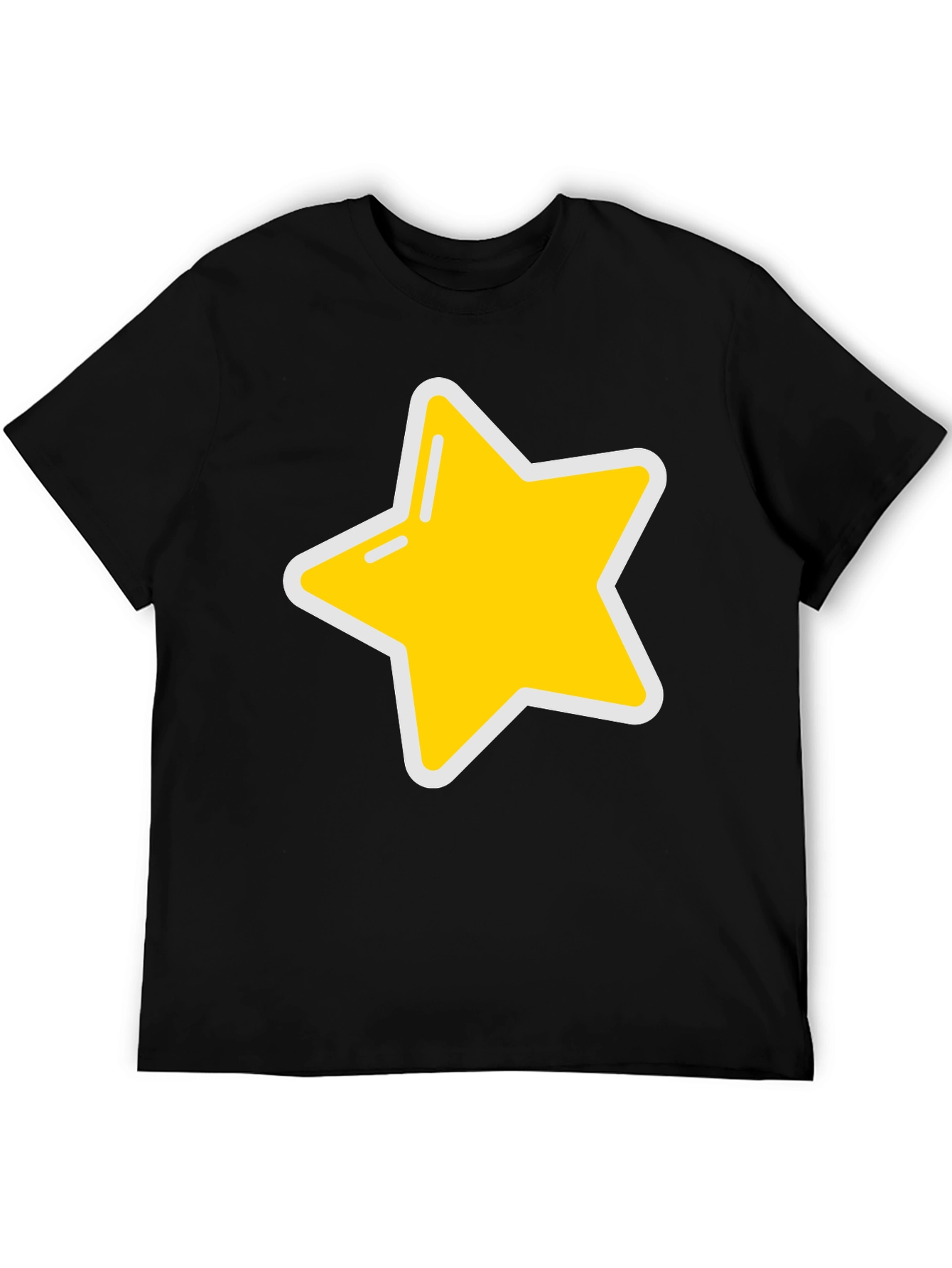 Star Graphic Black T-Shirt