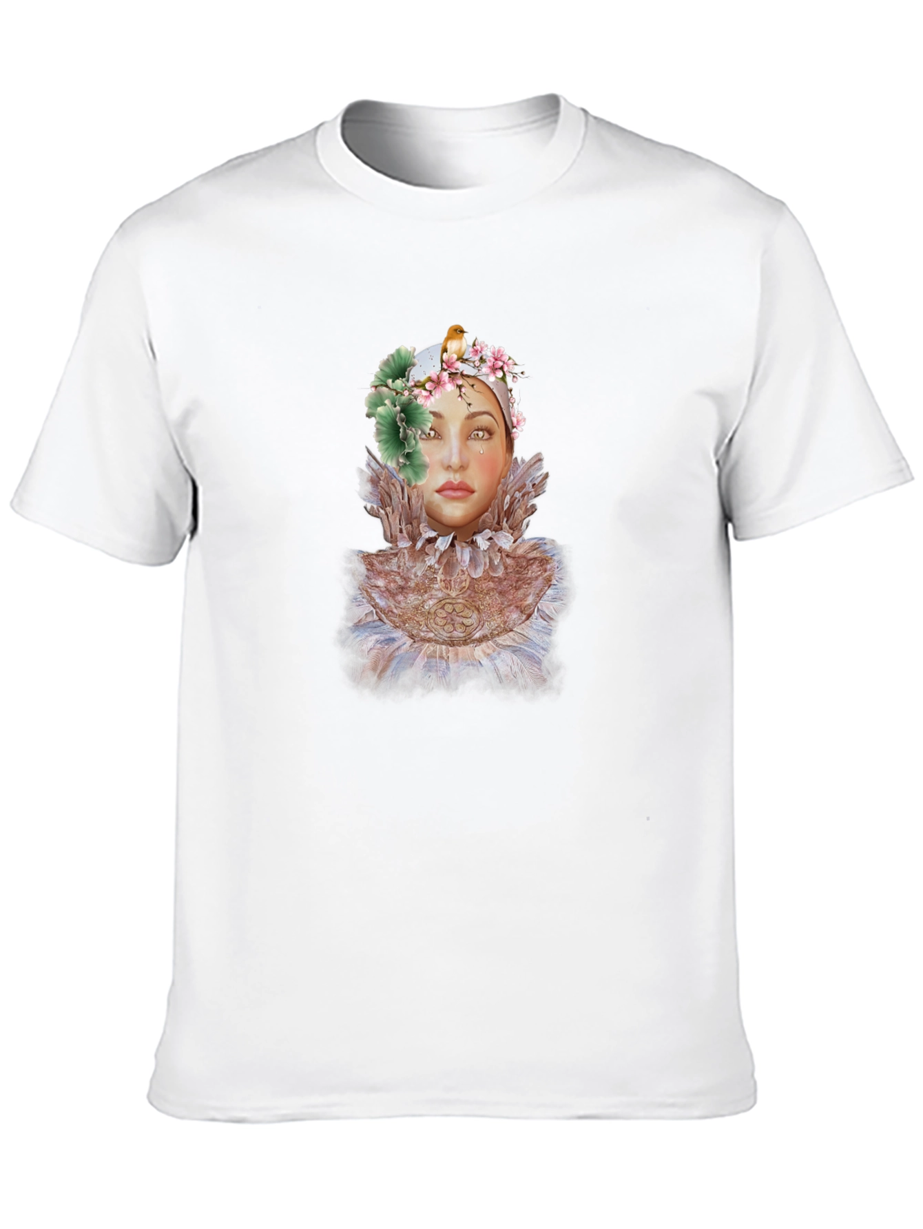 Floral Crown Portrait Tee