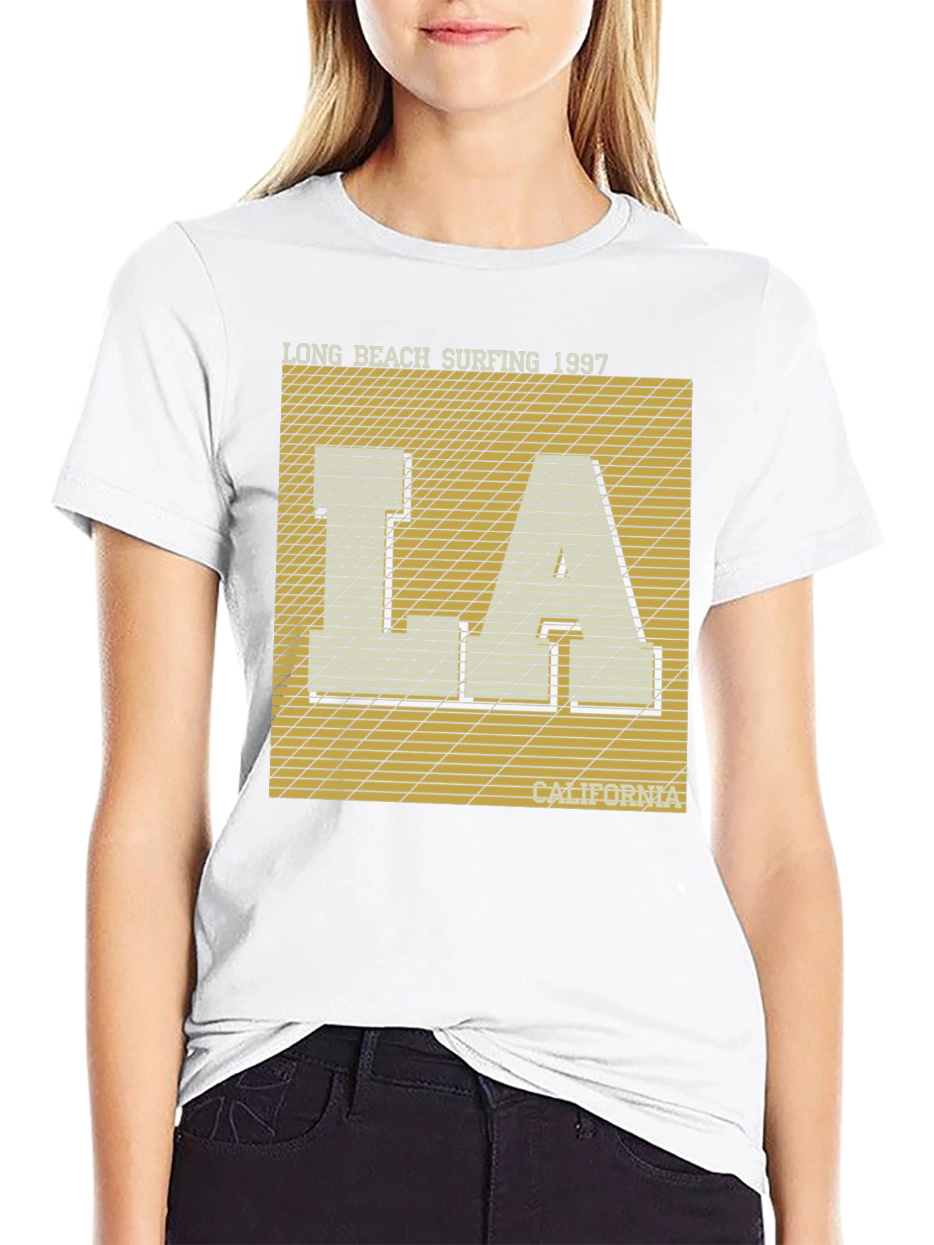 Long Beach Surfing 1997 LA California T-Shirt