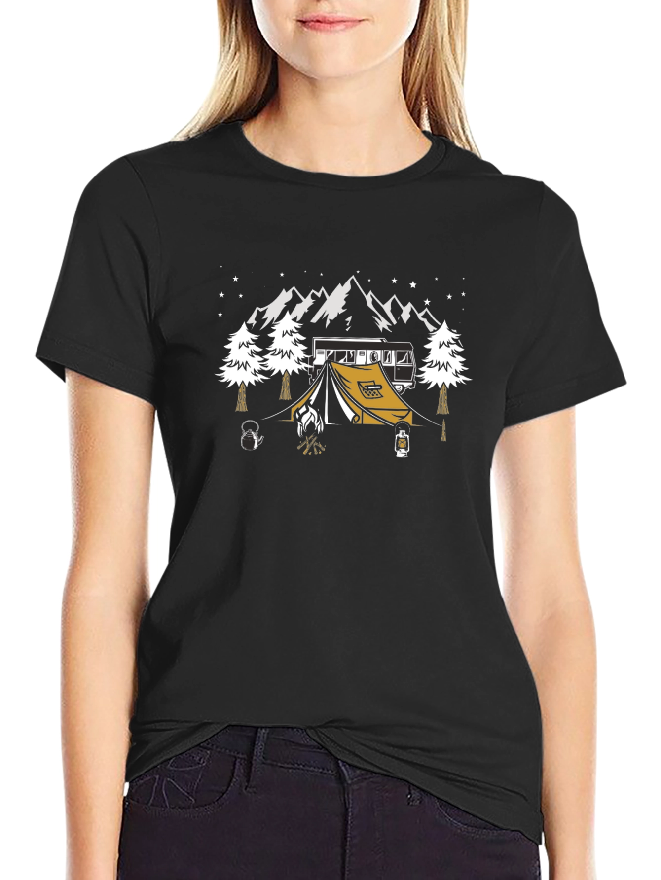 Camping Adventure Graphic Tee