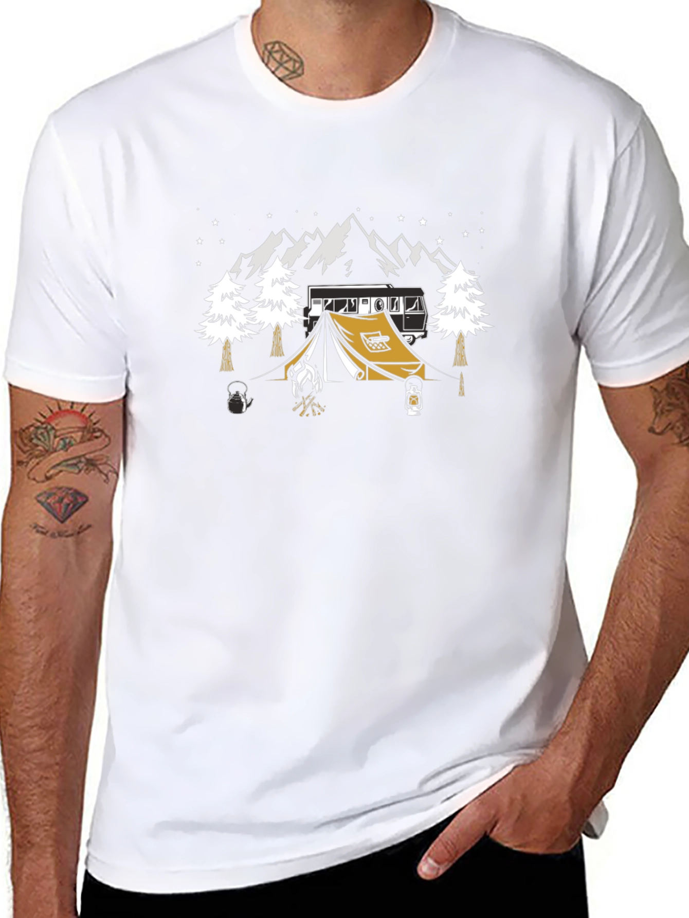 Camping Adventure Graphic Tee