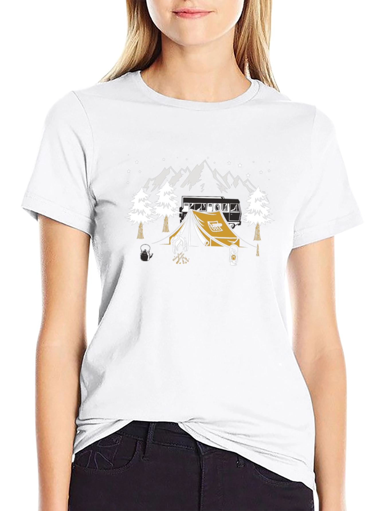 Camping Adventure Graphic Tee
