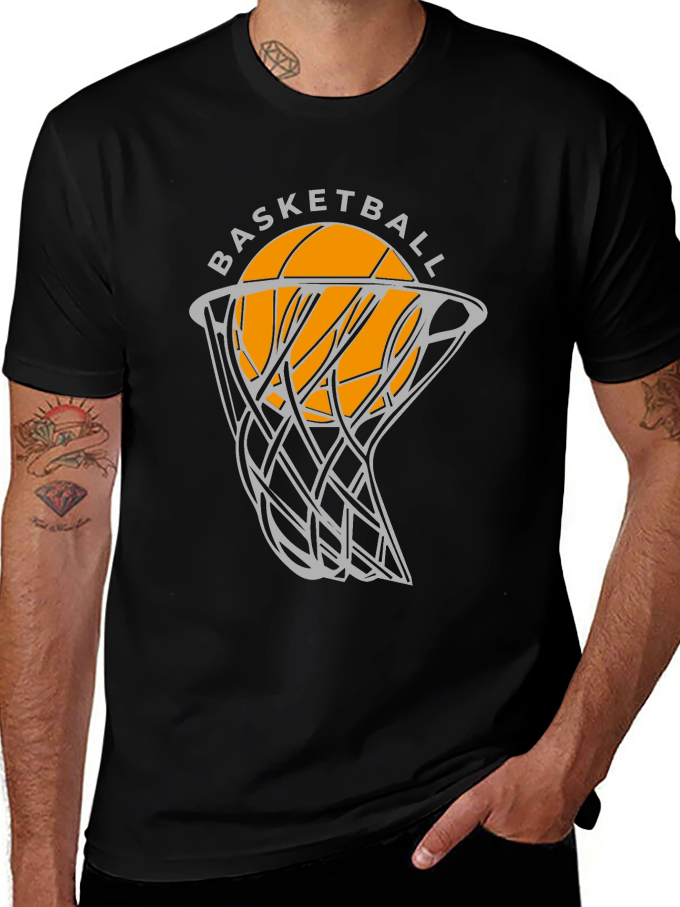 Basketball Graphic T-Shirt