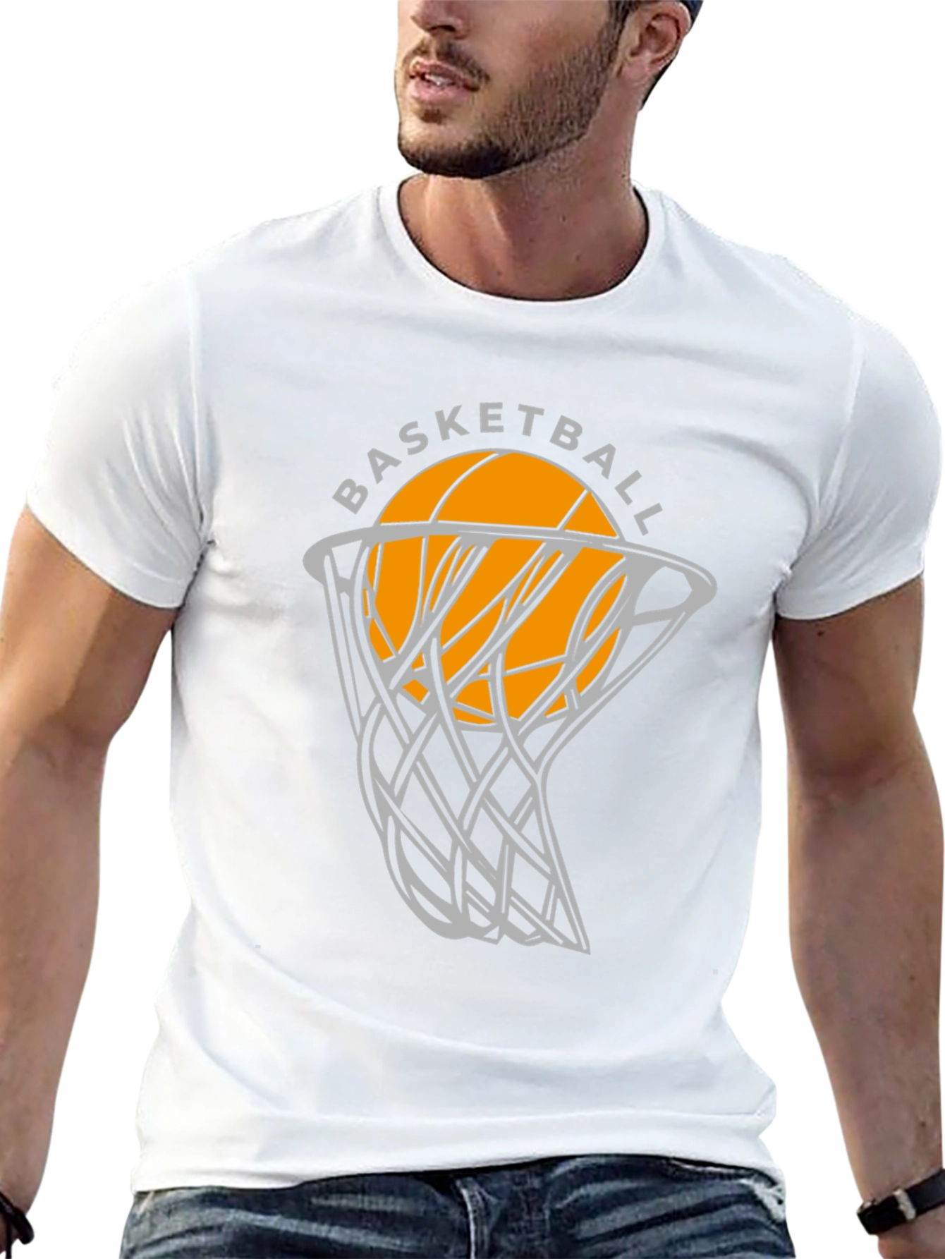 Basketball Graphic T-Shirt