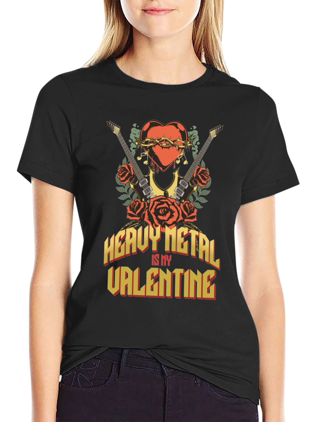 Heavy Metal Valentine T-Shirt
