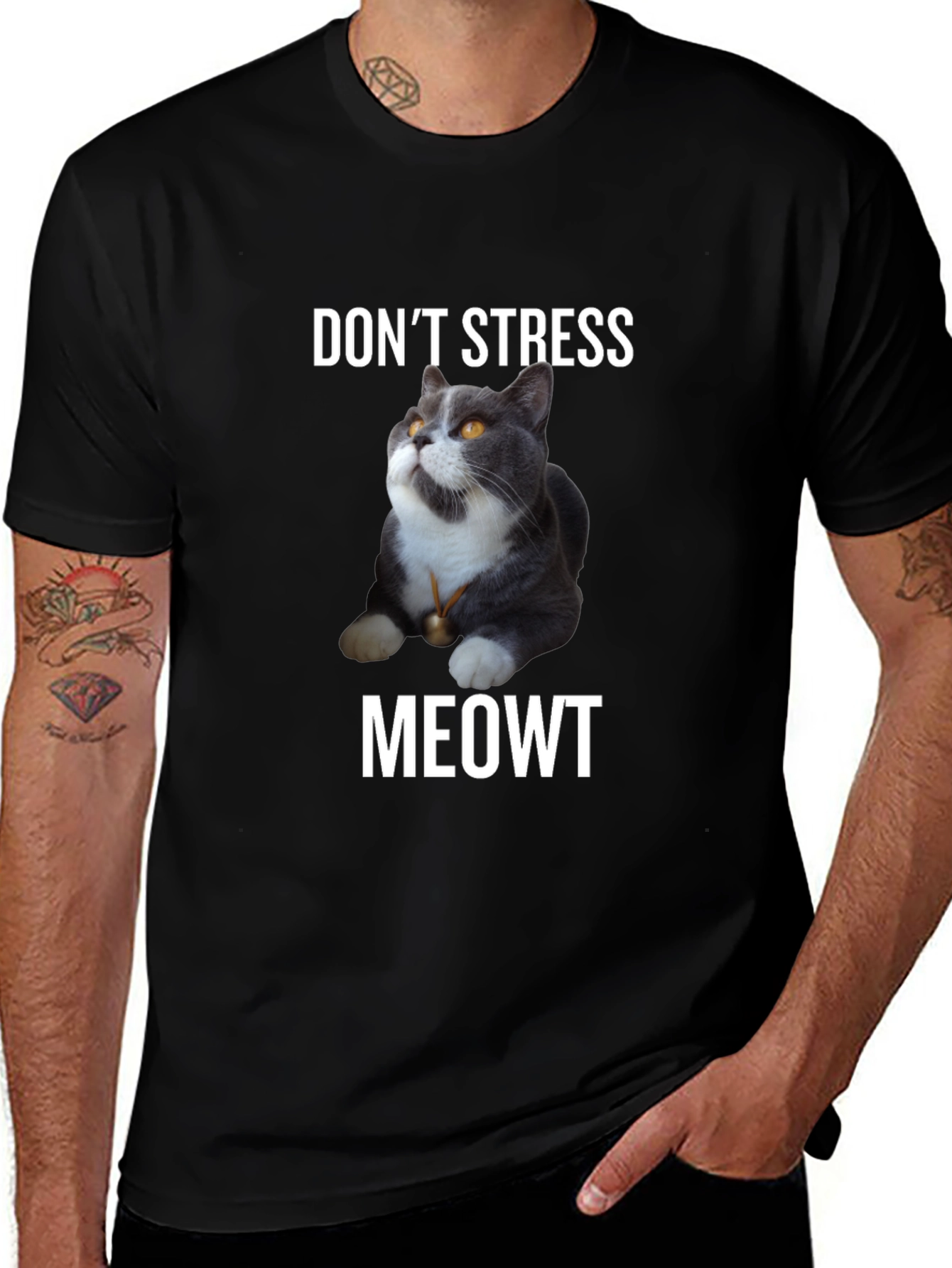 Dont Stress Meowt - Cat T-Shirt