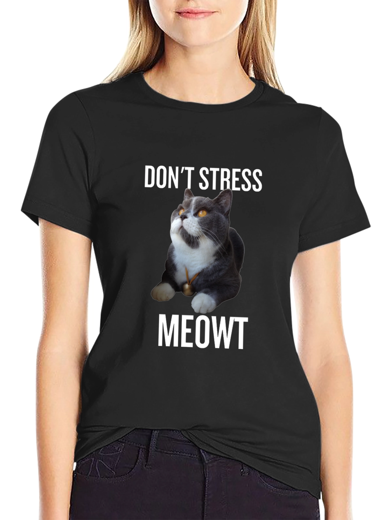 Dont Stress Meowt - Cat T-Shirt