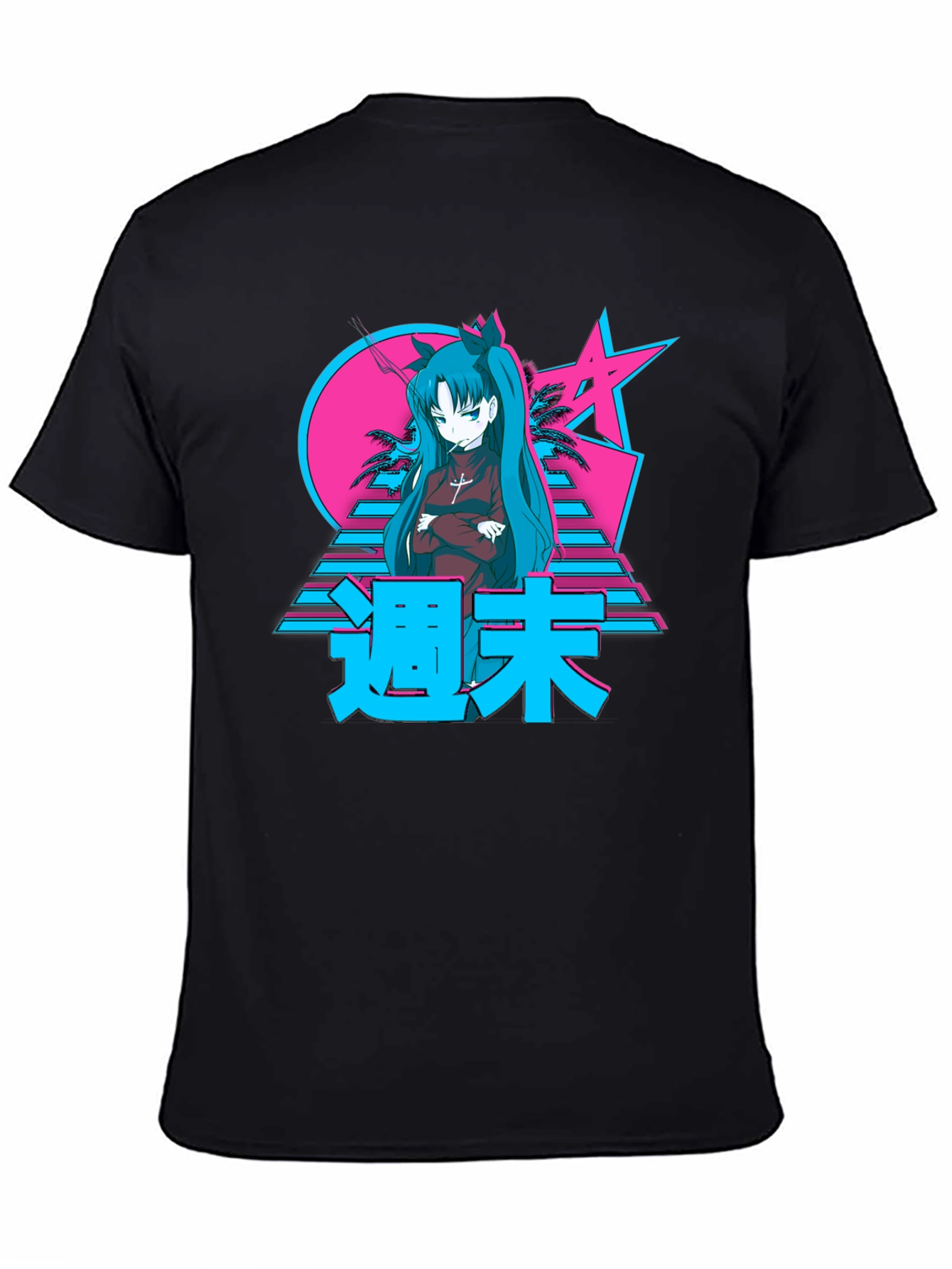 Retro Anime Graphic T-Shirt
