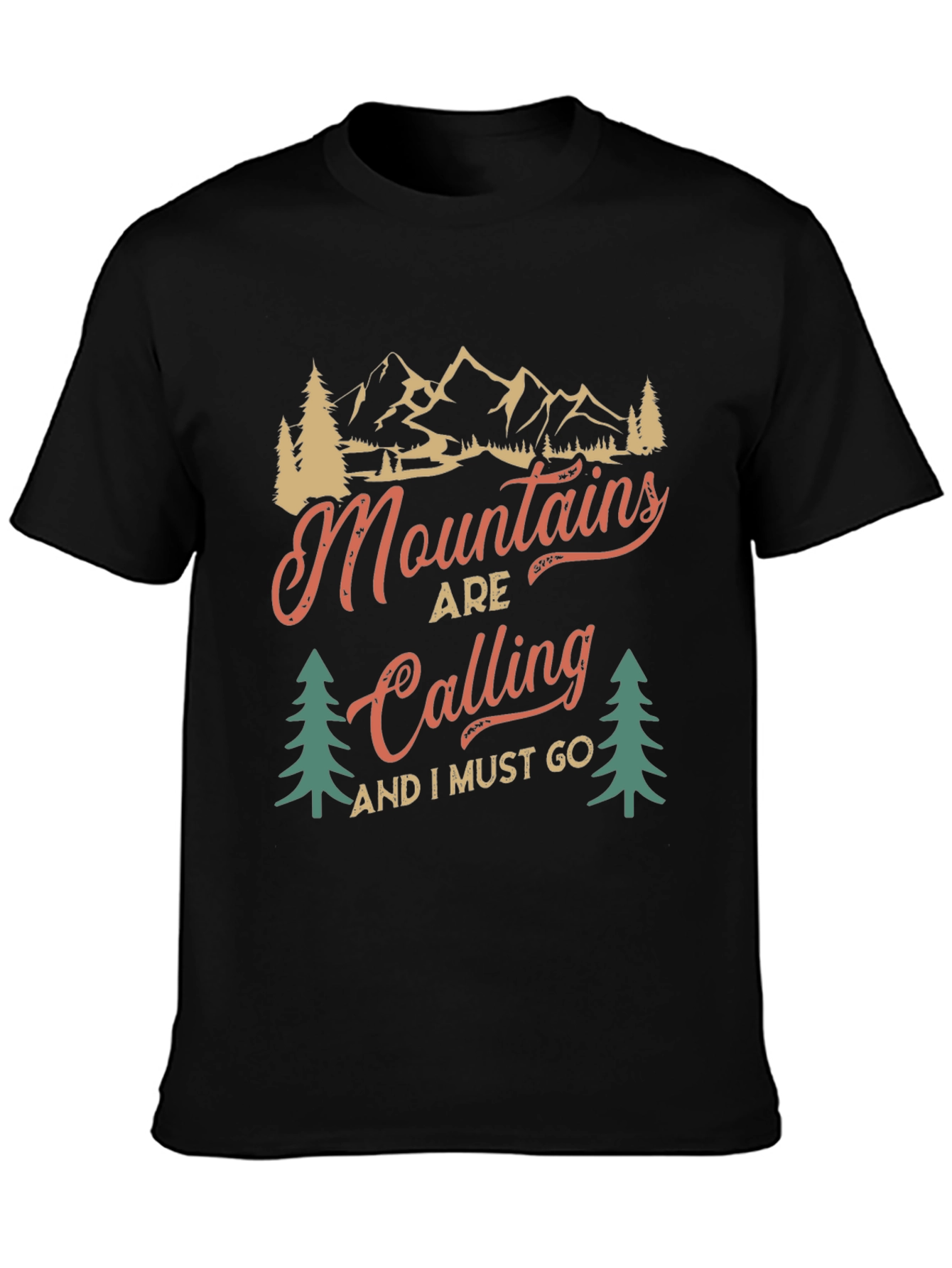 Mountains Are Calling T-Shirt - Adventure Awaits