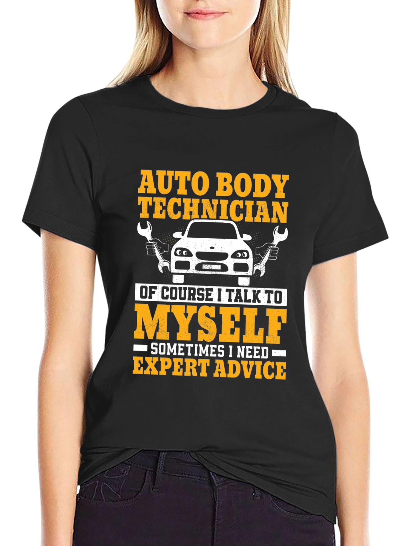 Auto Body Technician T-Shirt: Expert Advice Graphic Tee