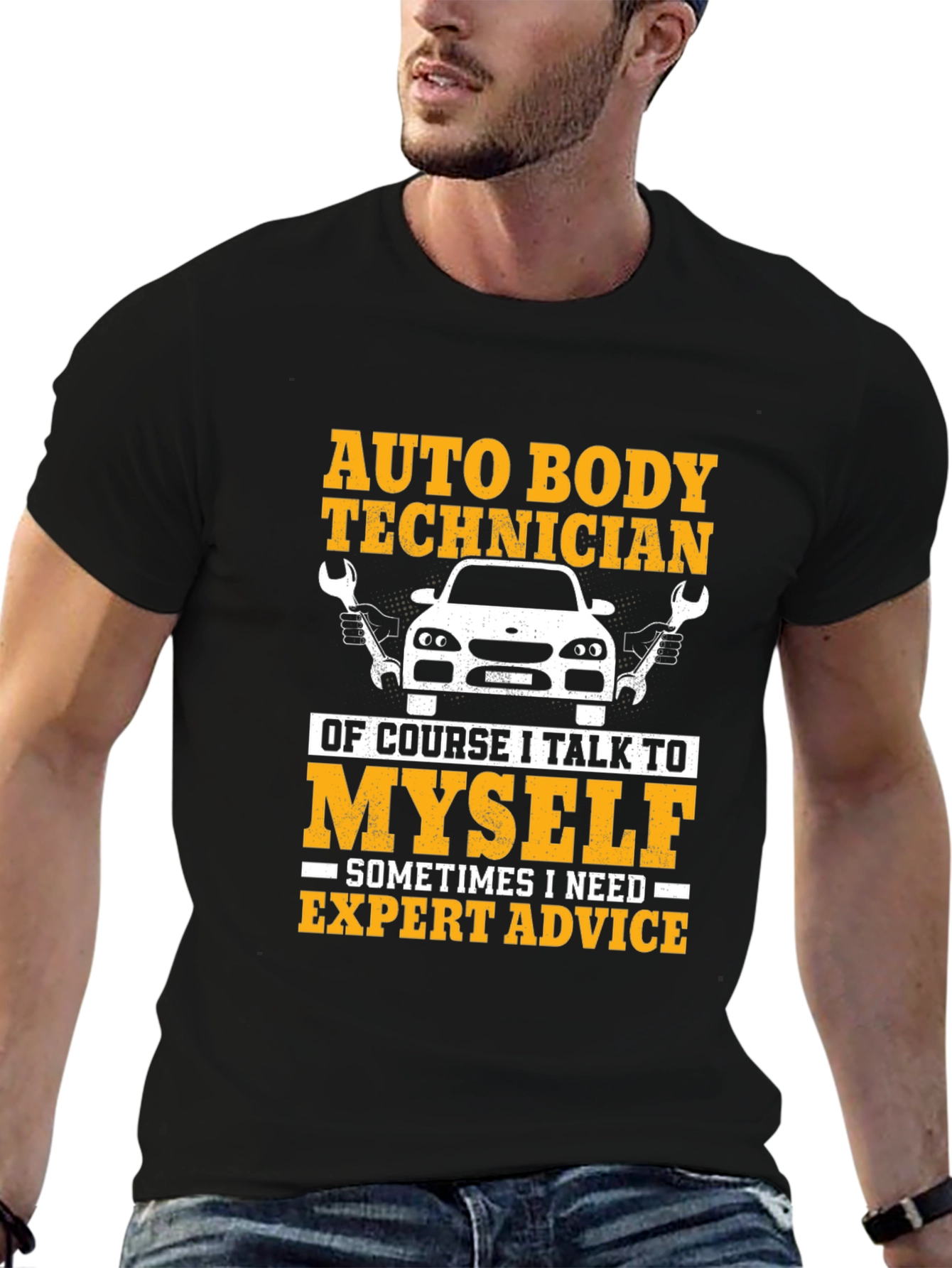 Auto Body Technician T-Shirt: Expert Advice Graphic Tee
