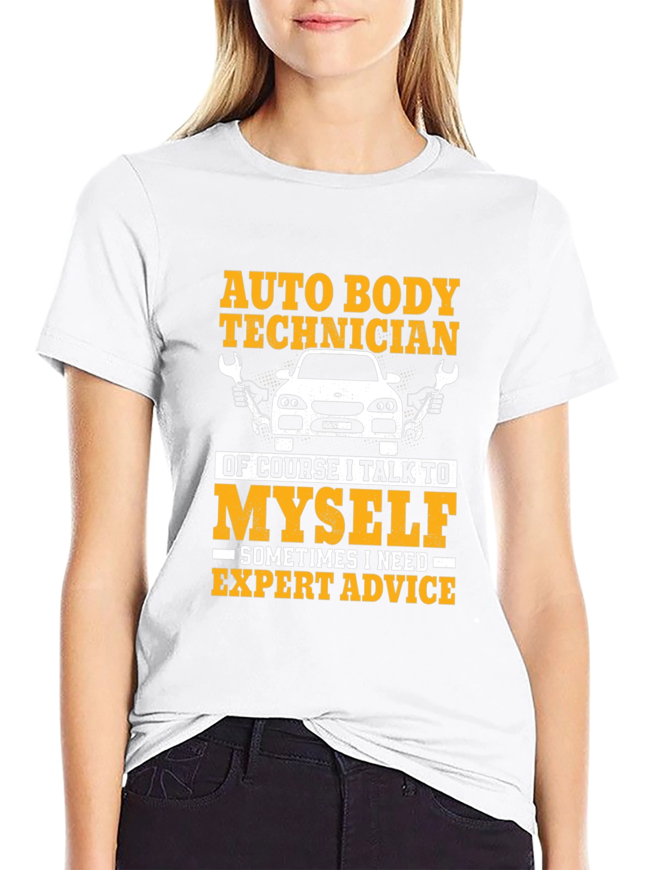 Auto Body Technician T-Shirt: Expert Advice Graphic Tee