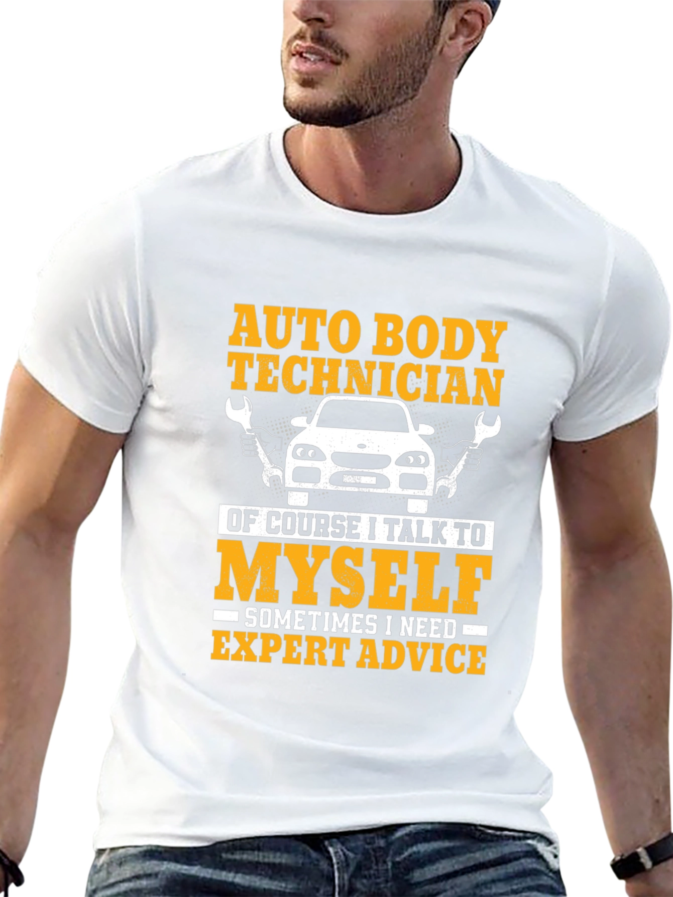 Auto Body Technician T-Shirt: Expert Advice Graphic Tee