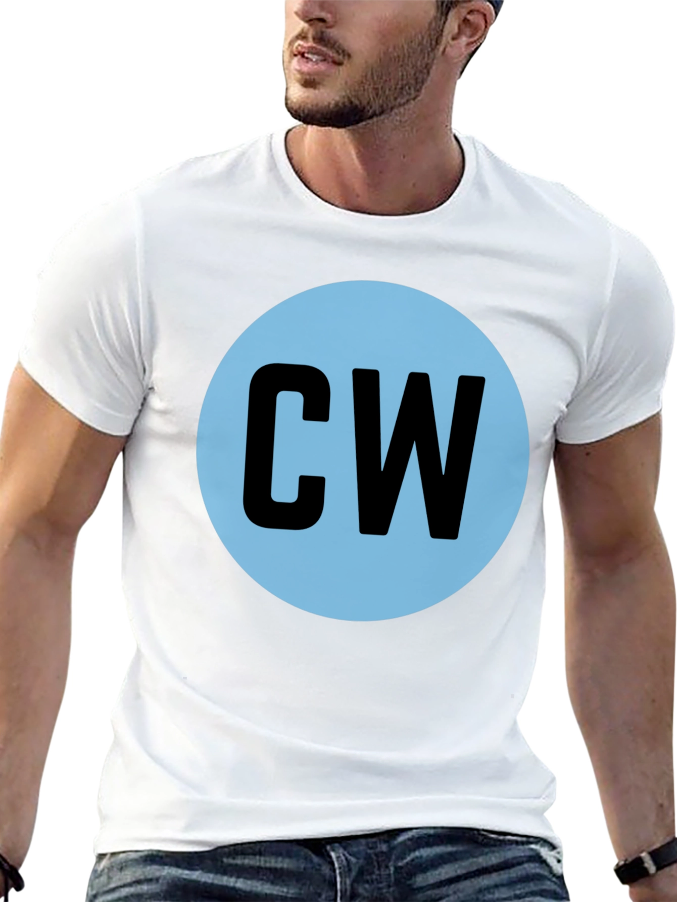 CW Initial T-Shirt - Cool Graphic Tee