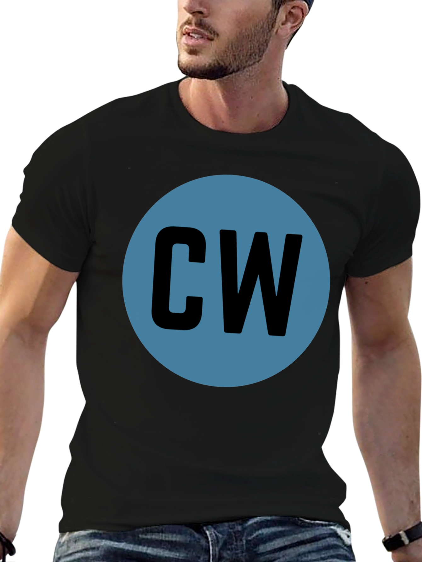 CW Initial T-Shirt - Cool Graphic Tee