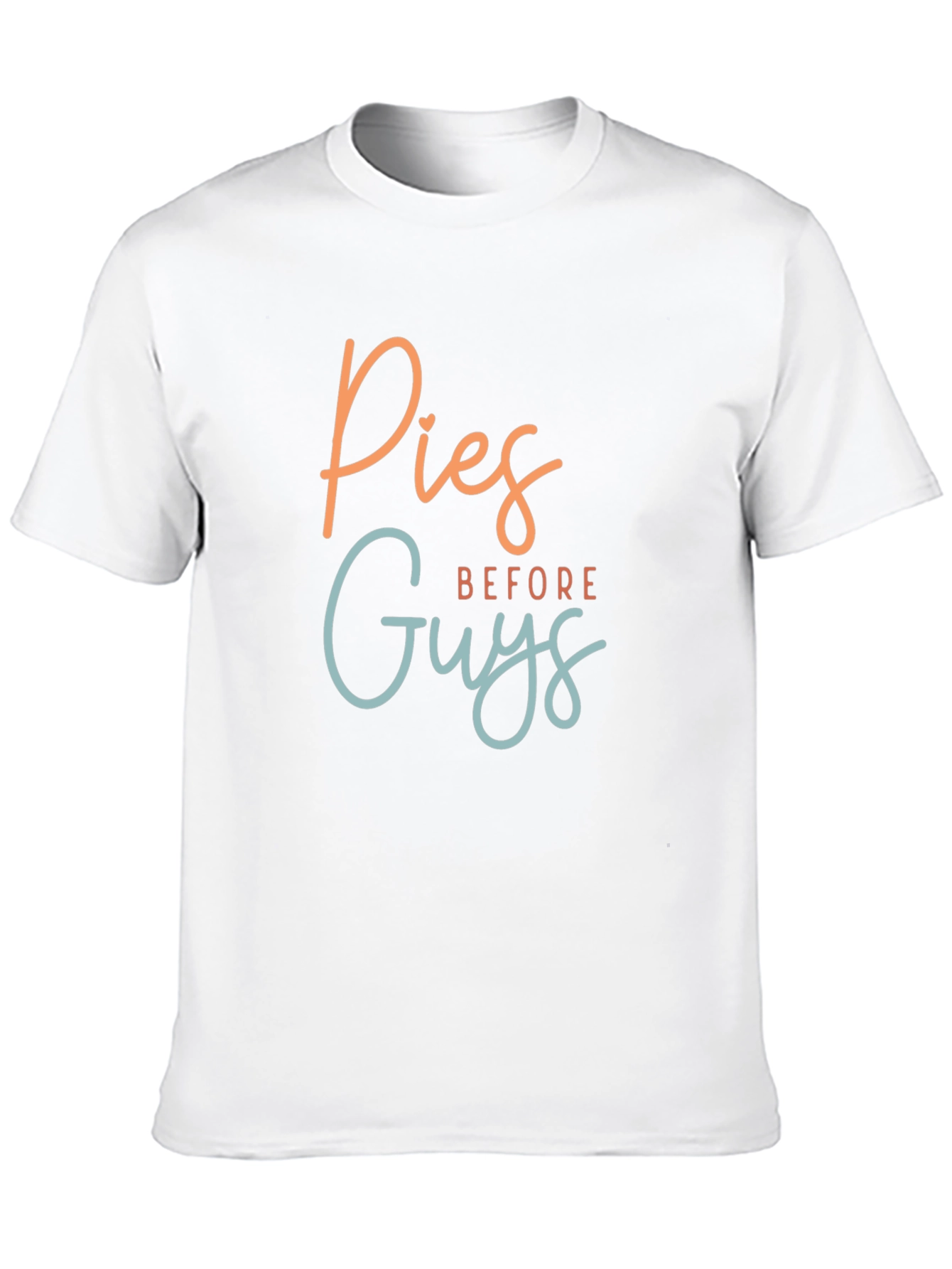 Pies Before Guys Graphic Tee - Black