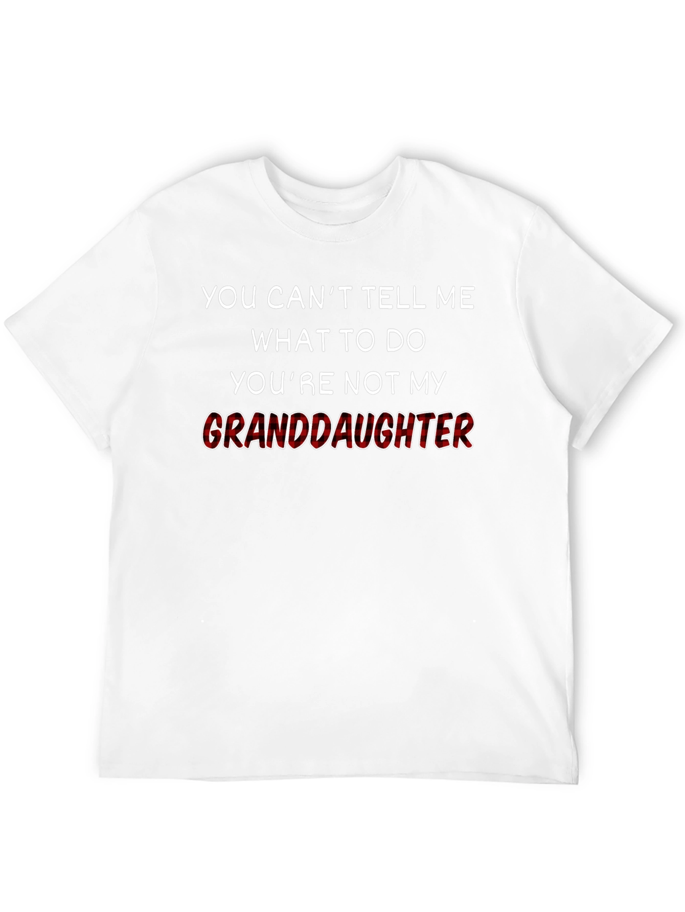 Granddaughter T-Shirt Funny Grandfather Tee