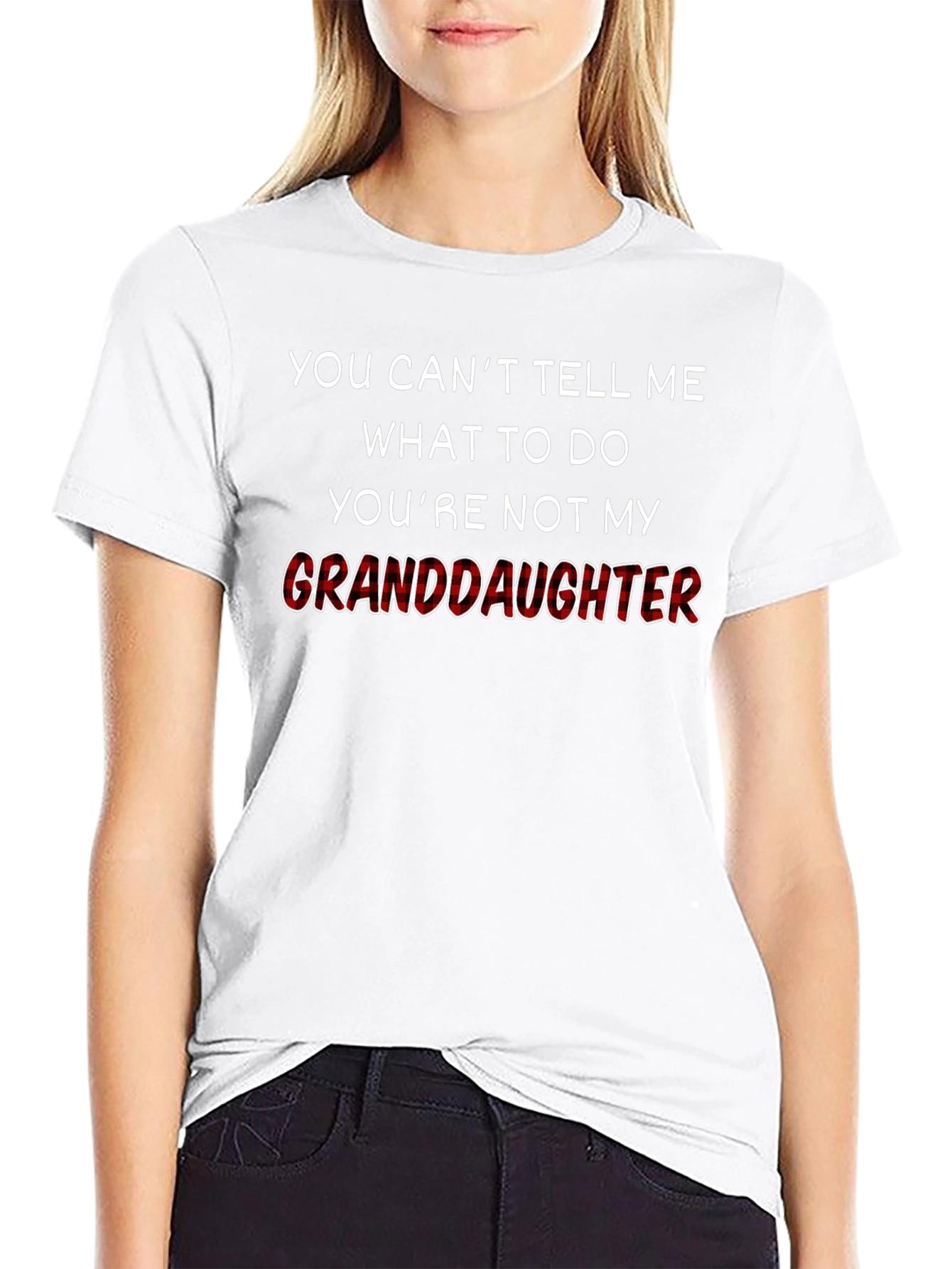 Granddaughter T-Shirt Funny Grandfather Tee