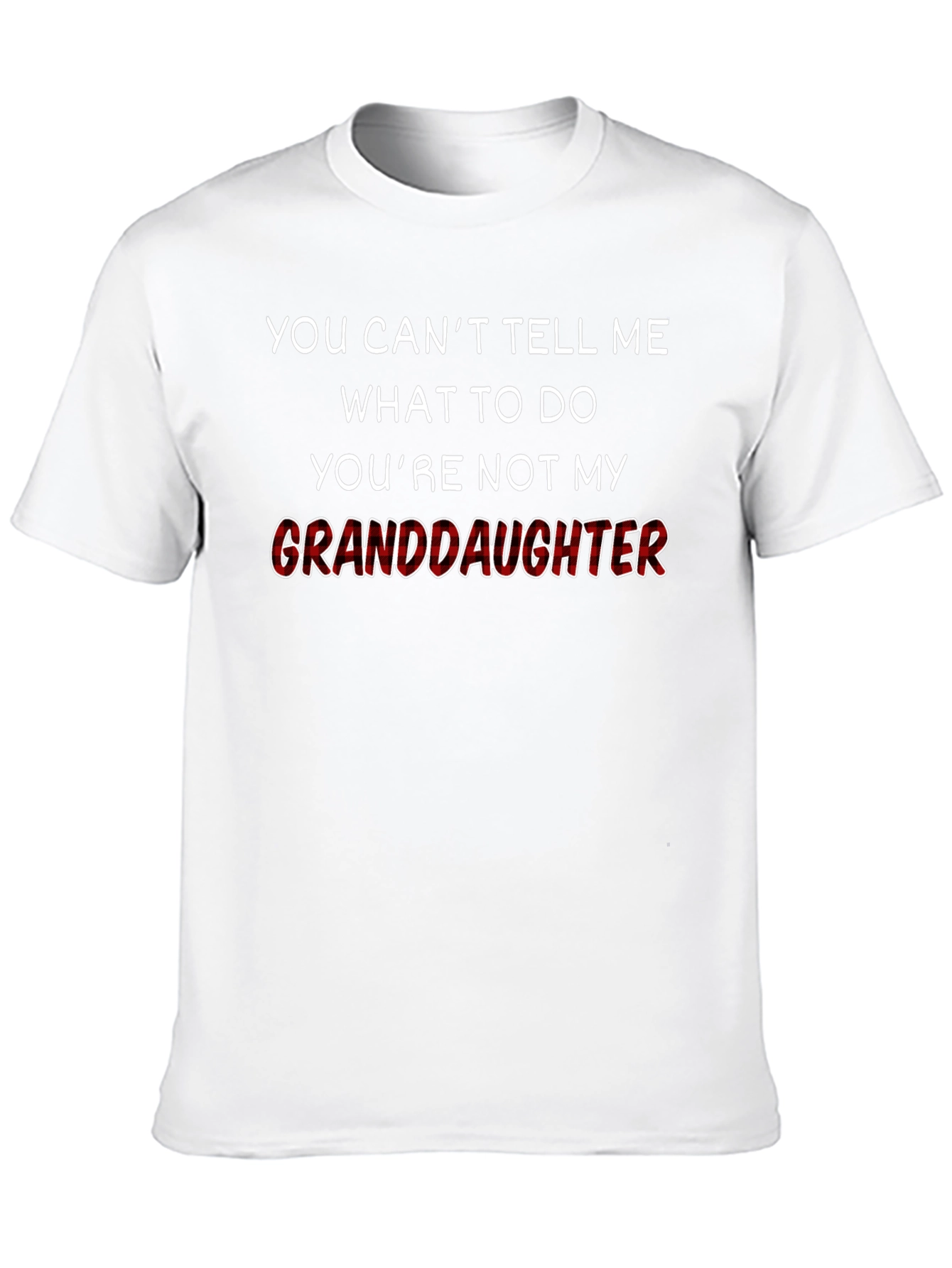 Granddaughter T-Shirt Funny Grandfather Tee