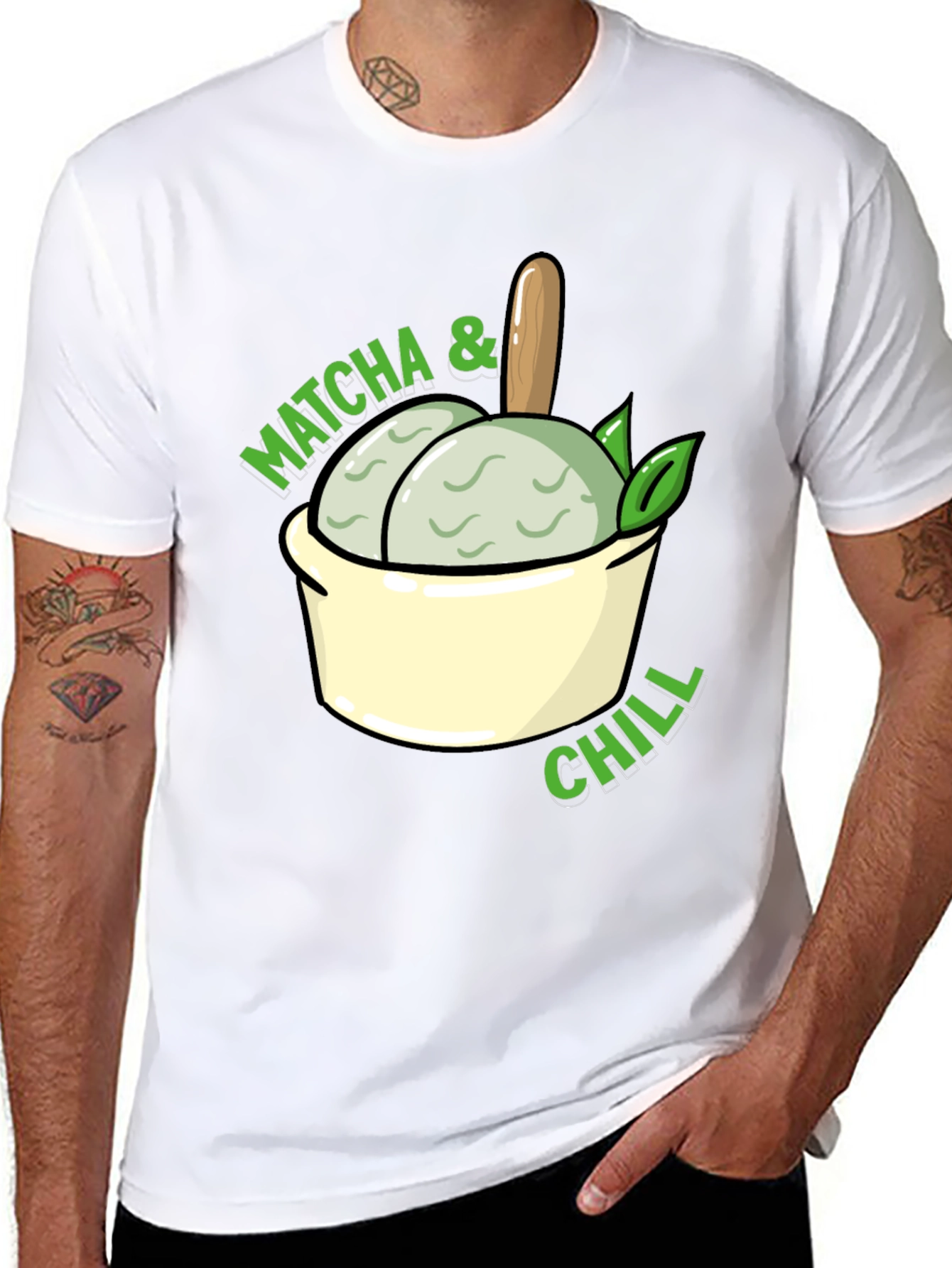 Matcha & Chill Graphic Tee
