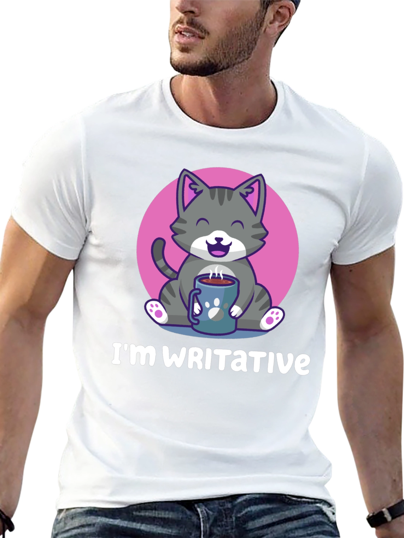 Im Writative Cat Lover T-Shirt