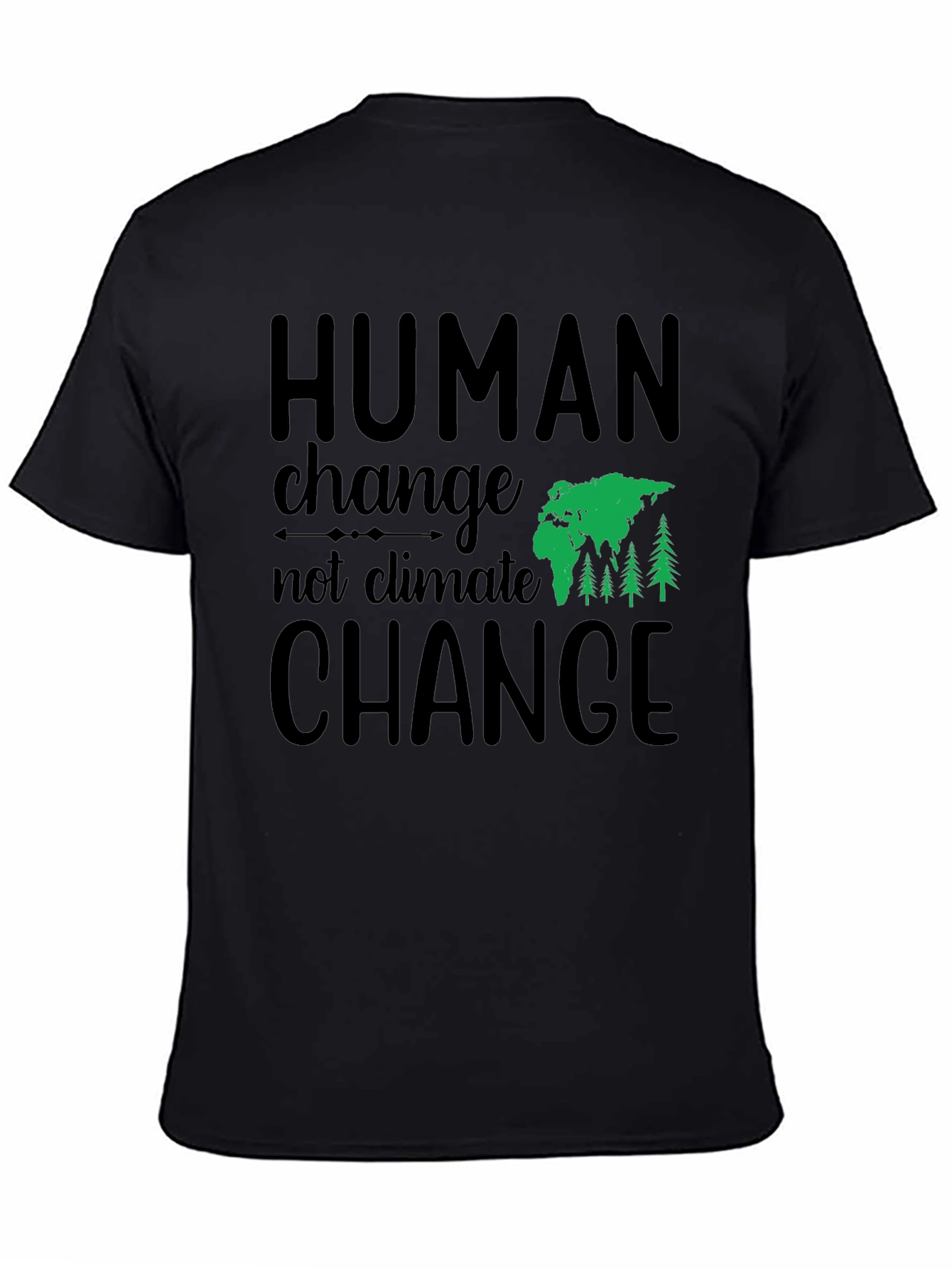 Human Change Tee - Eco-Friendly Graphic T-Shirt