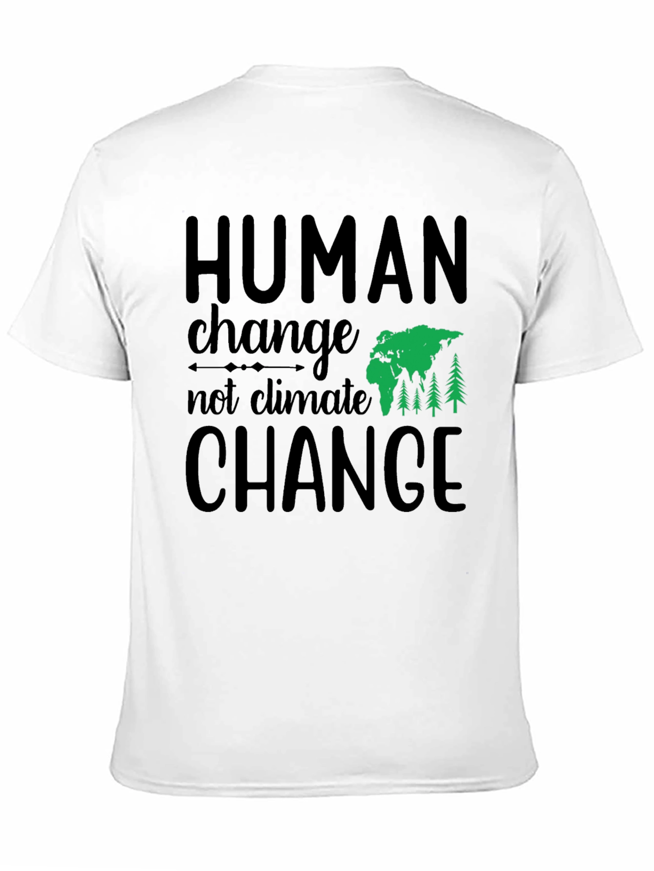 Human Change Tee - Eco-Friendly Graphic T-Shirt