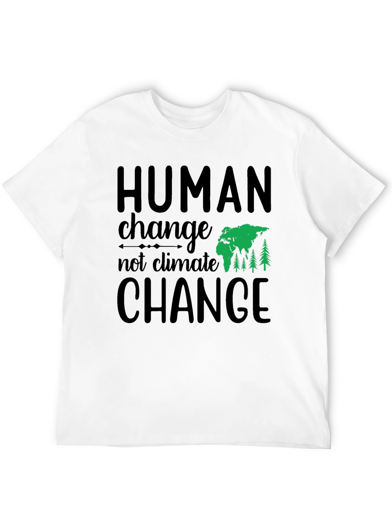 Human Change Tee - Eco-Friendly Graphic T-Shirt