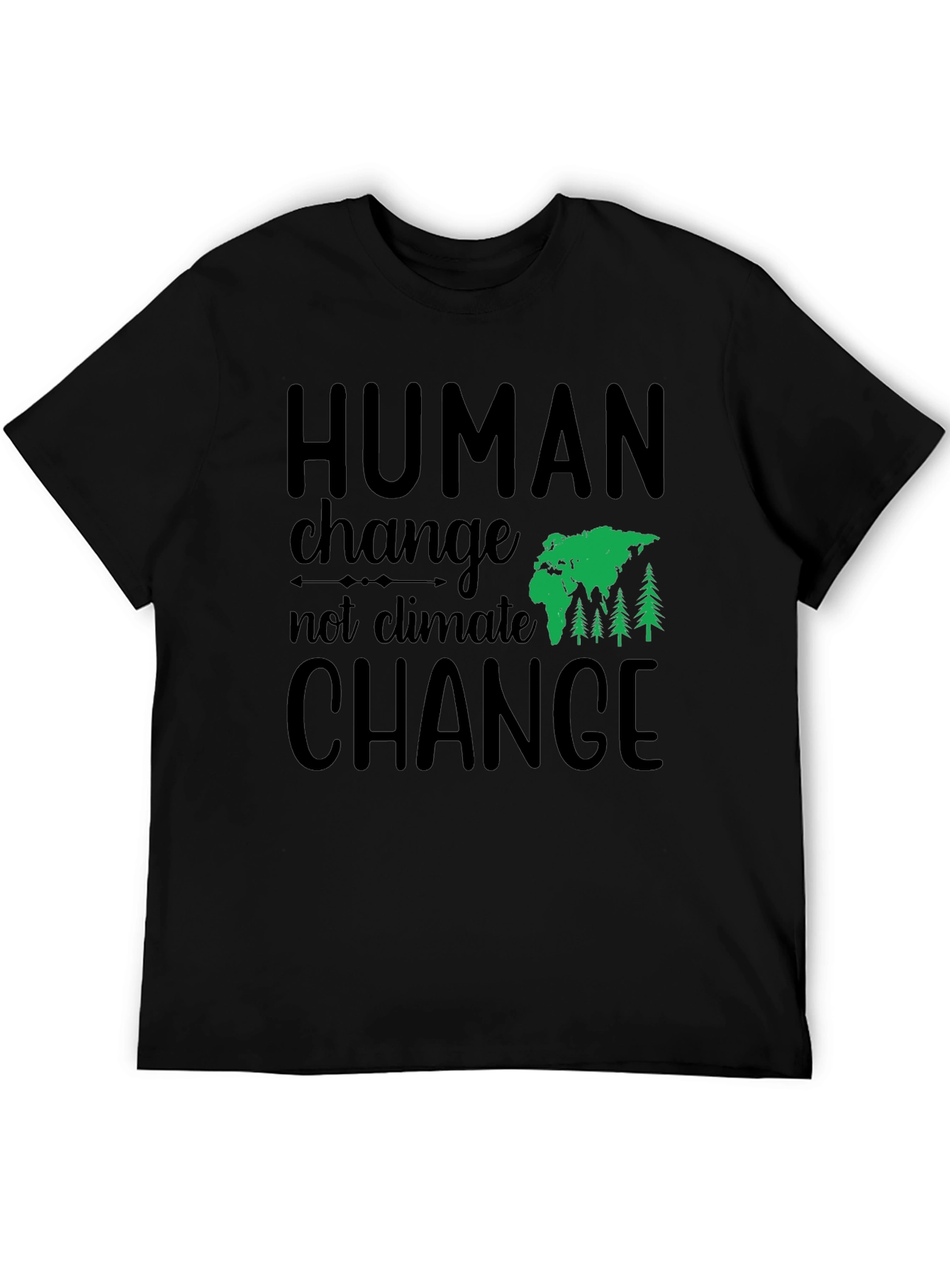 Human Change Tee - Eco-Friendly Graphic T-Shirt