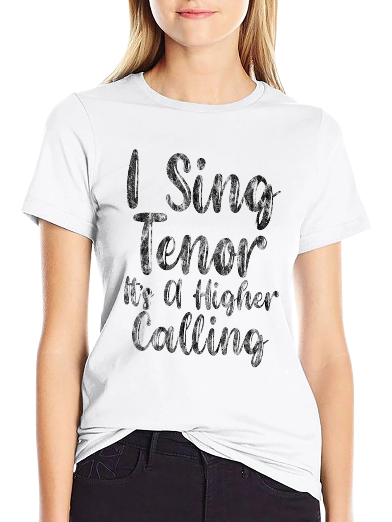 I Sing Tenor T-Shirt - Higher Calling Design