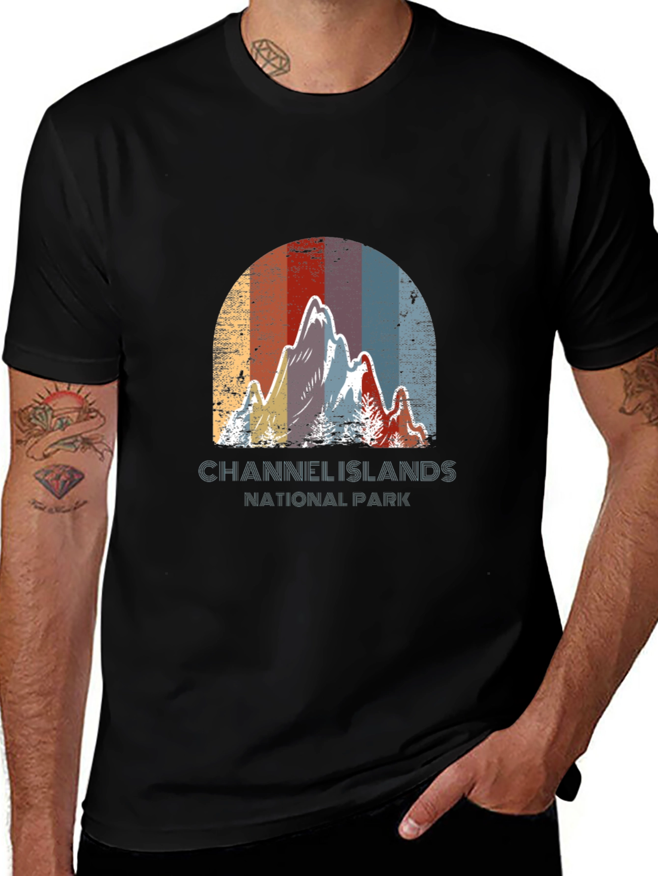 Channel Islands National Park Black T-Shirt