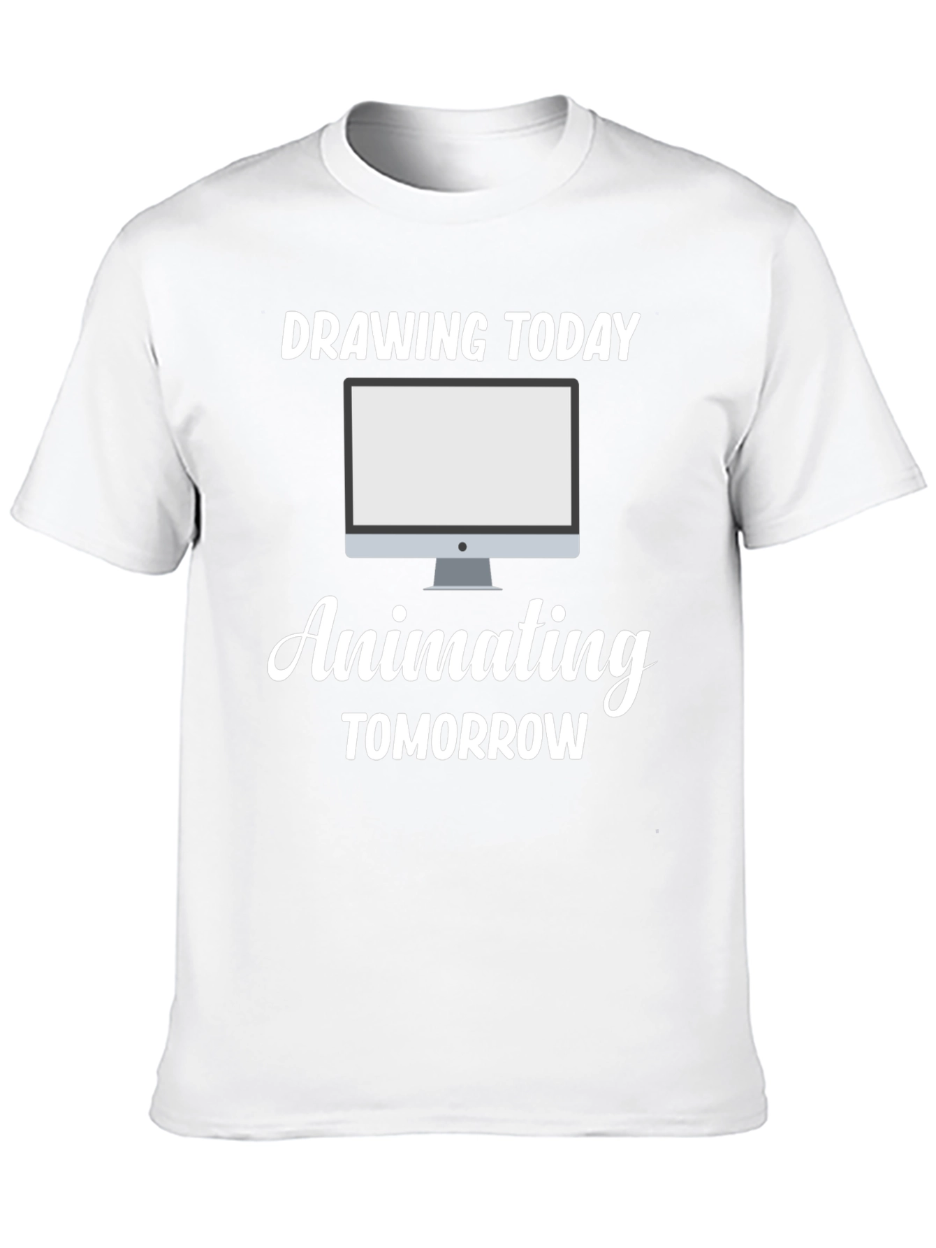Drawing Today Animating Tomorrow Black T-Shirt