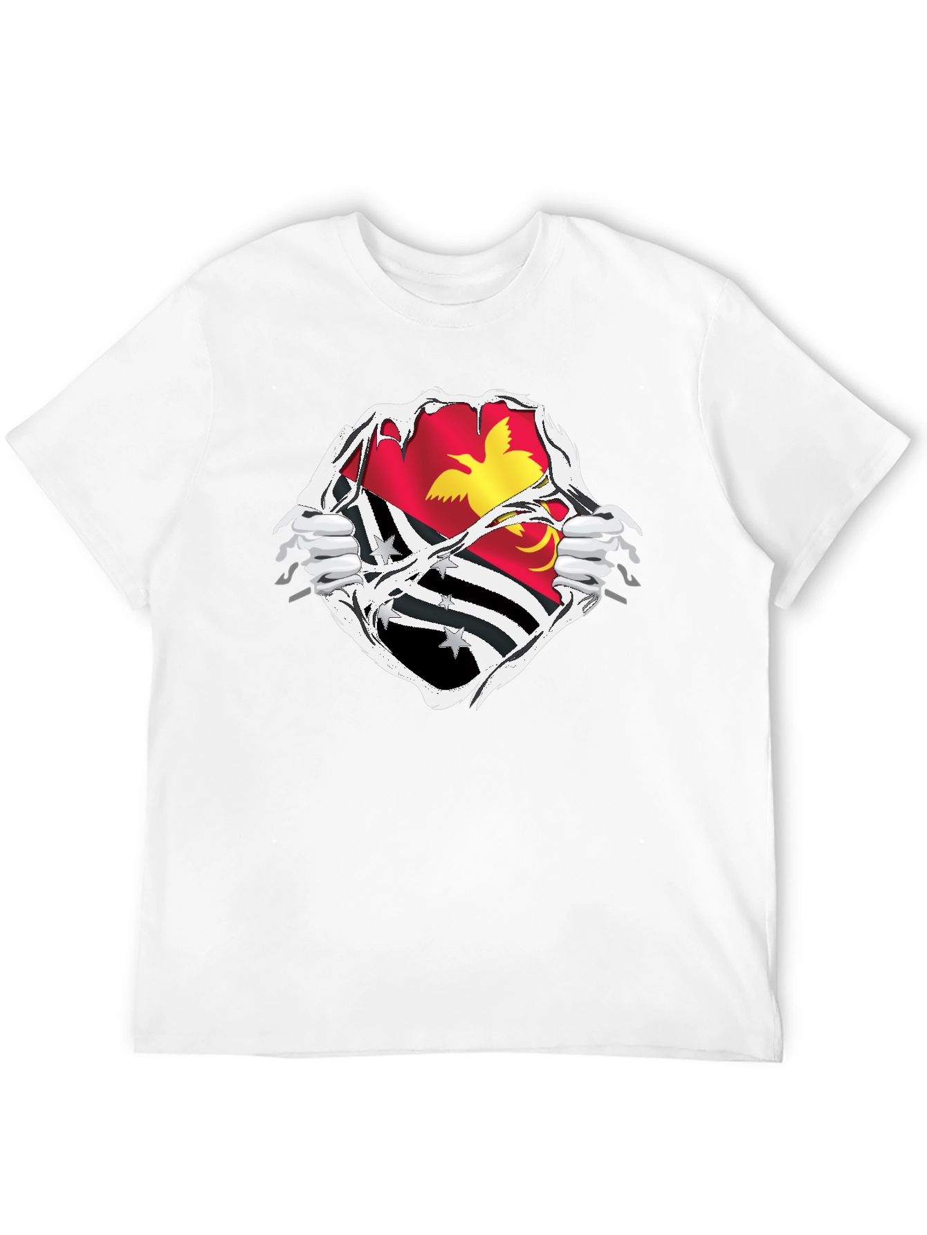 Papua New Guinea Flag T-Shirt - Patriotic Pride
