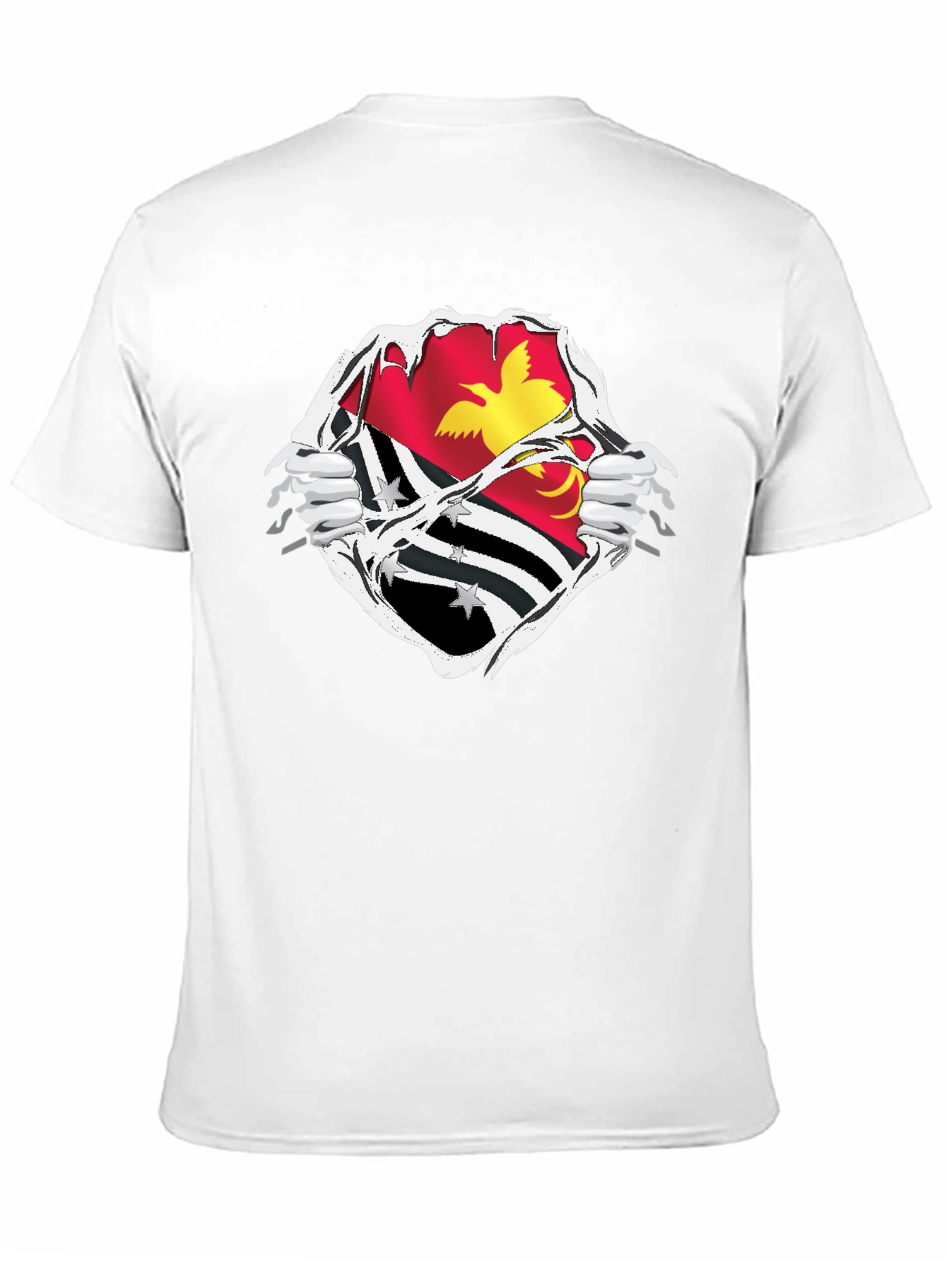 Papua New Guinea Flag T-Shirt - Patriotic Pride