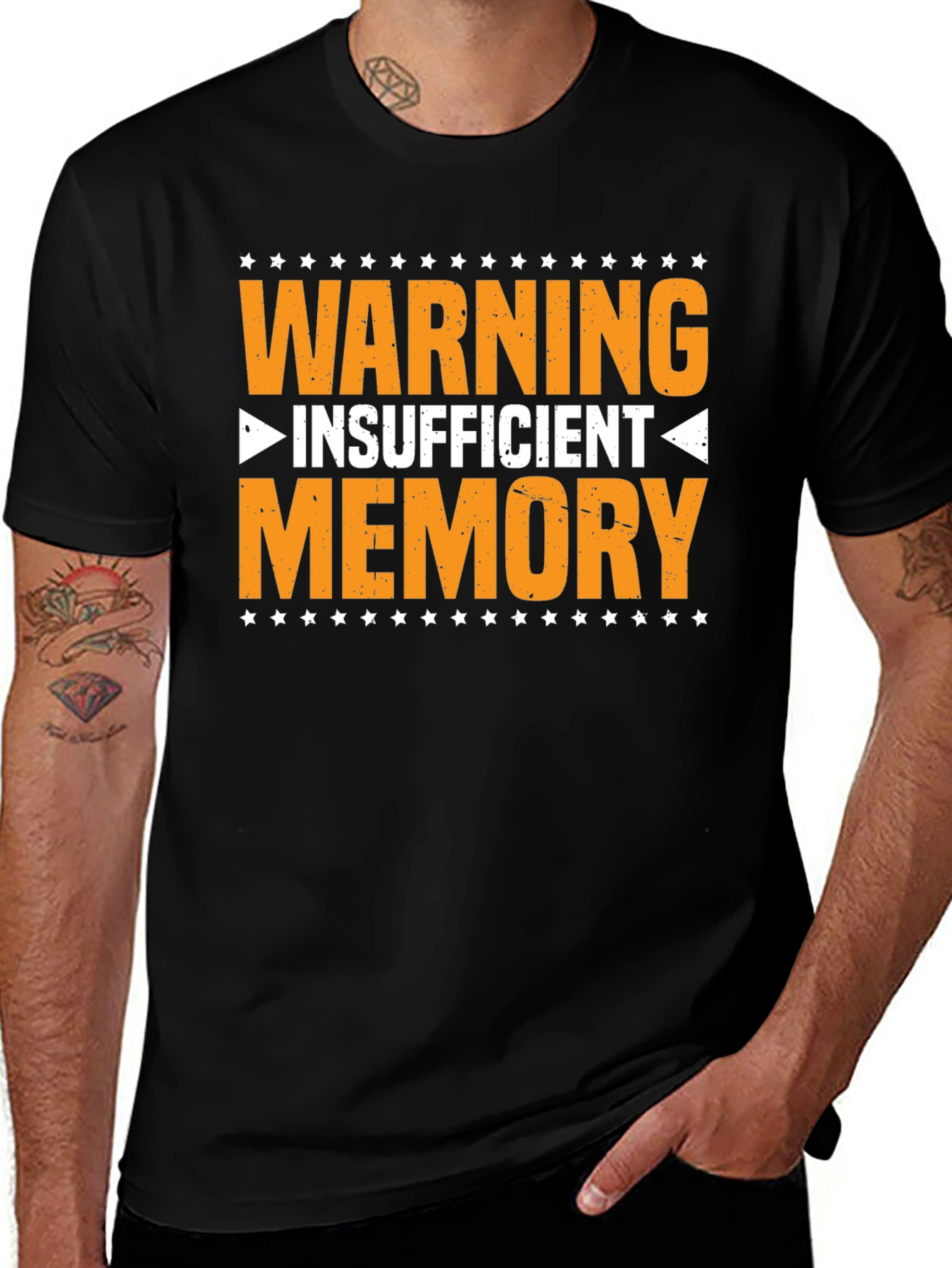 Warning Insufficient Memory Graphic Tee