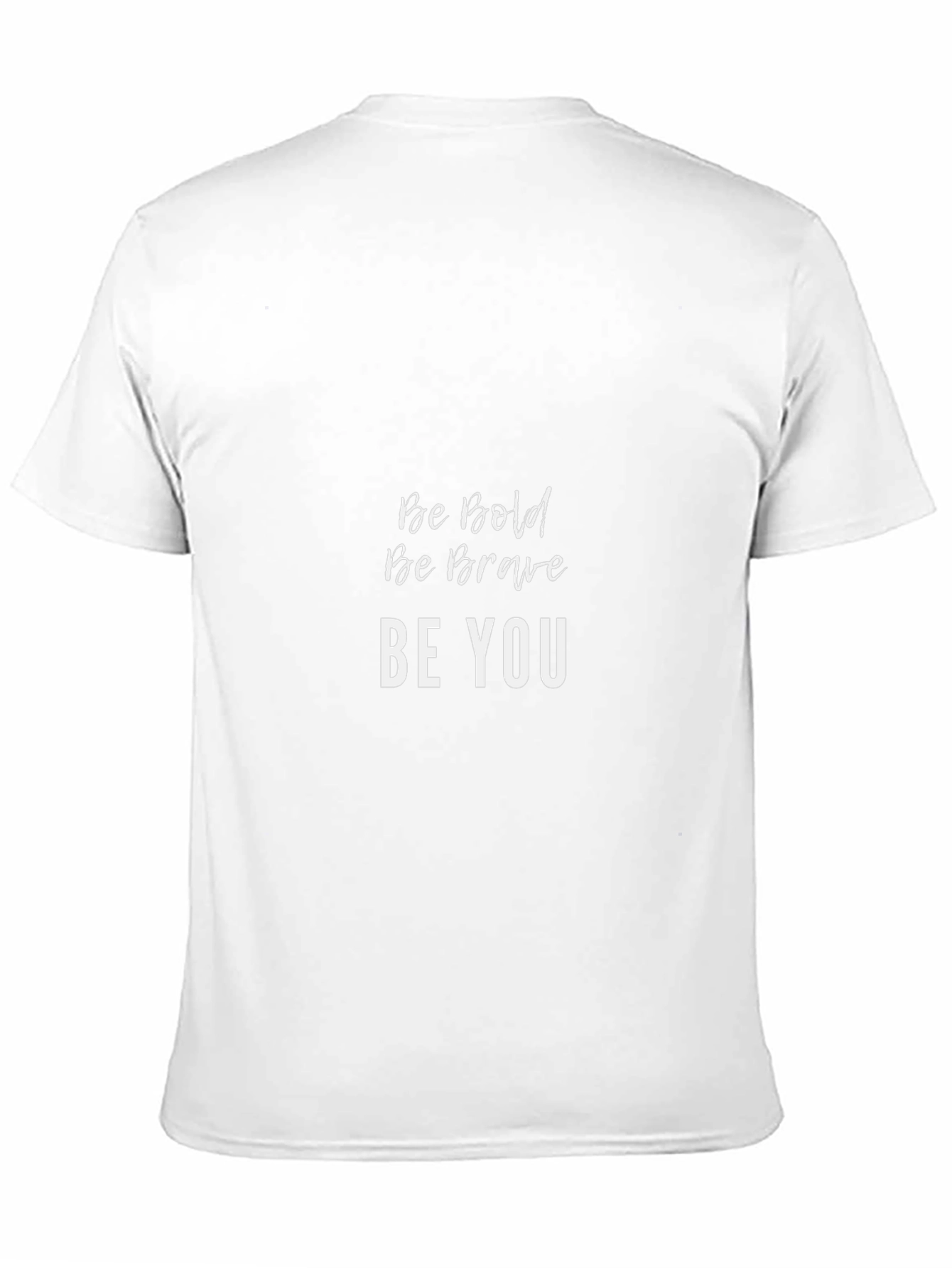 Be Bold Be Brave Tee - Inspirational Graphic T-Shirt