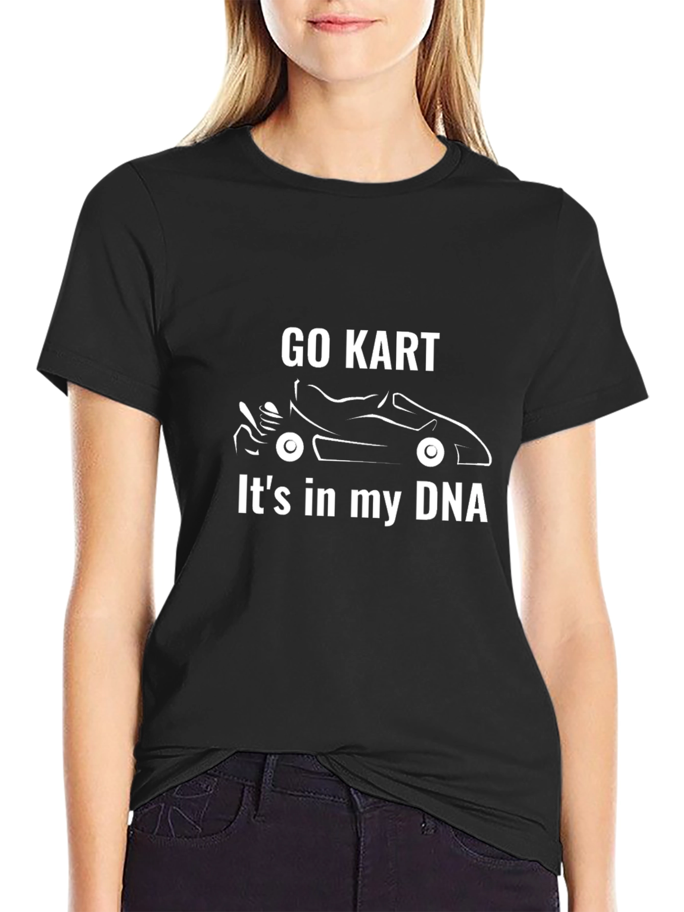 Go Kart DNA T-Shirt - Racing Enthusiast Tee