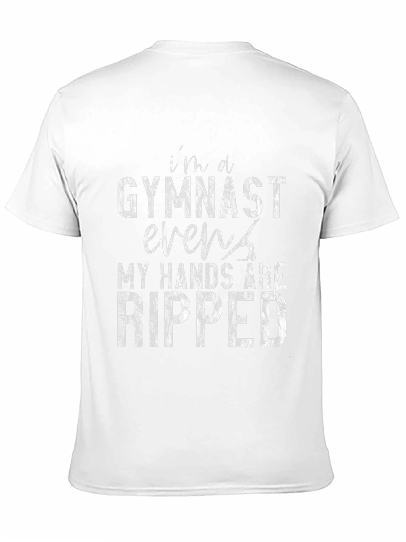 Gymnast Ripped Hands Graphic T-Shirt