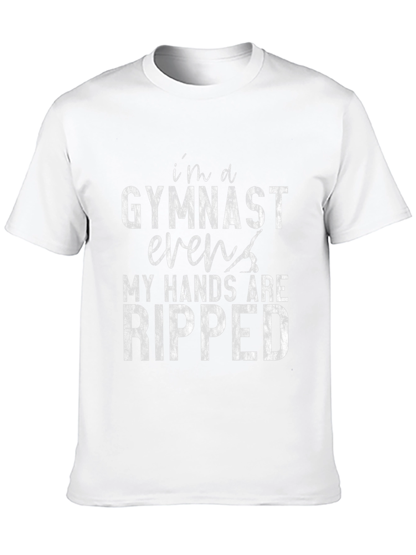 Gymnast Ripped Hands Graphic T-Shirt
