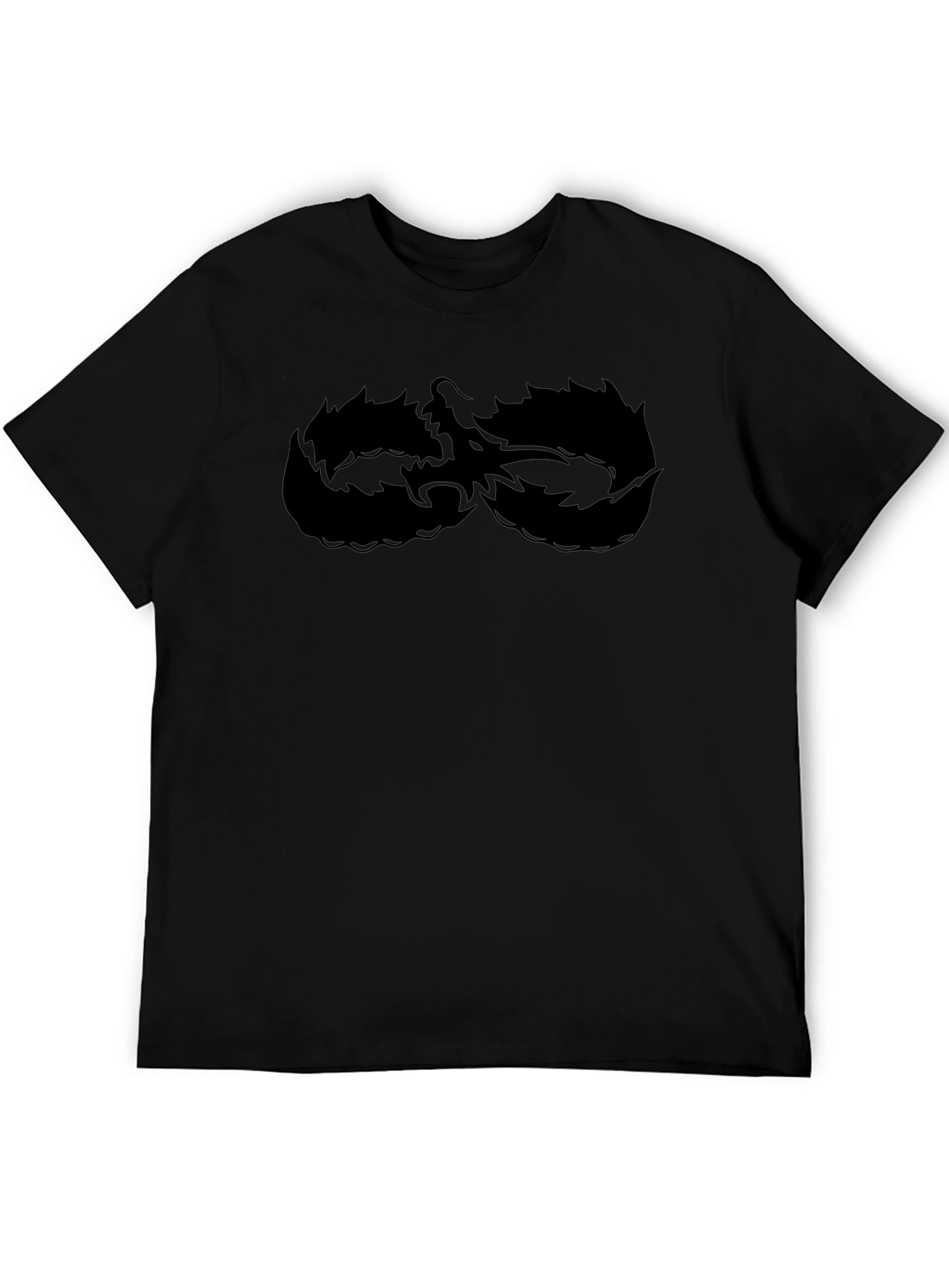 Bold Black Dragon Infinity T-Shirt